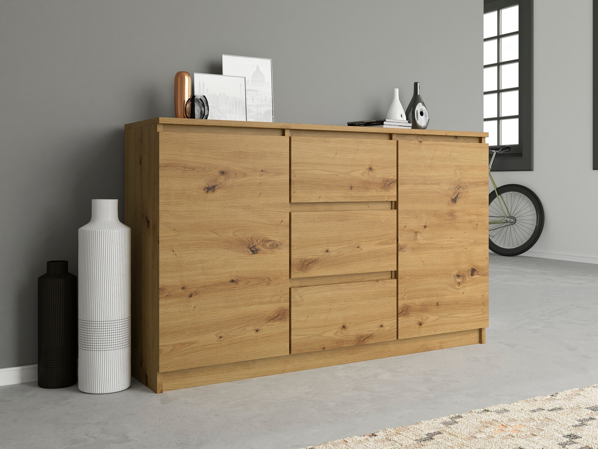 Komoda Elbvelu 112 (Artisan hrast)