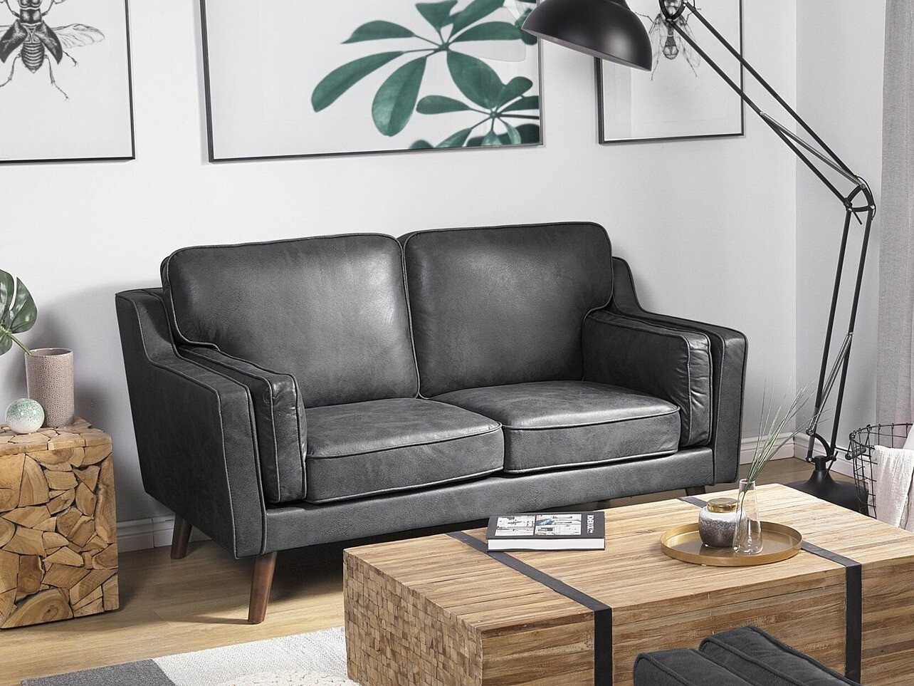 Kavč Berwyn 254 (Temno siva)