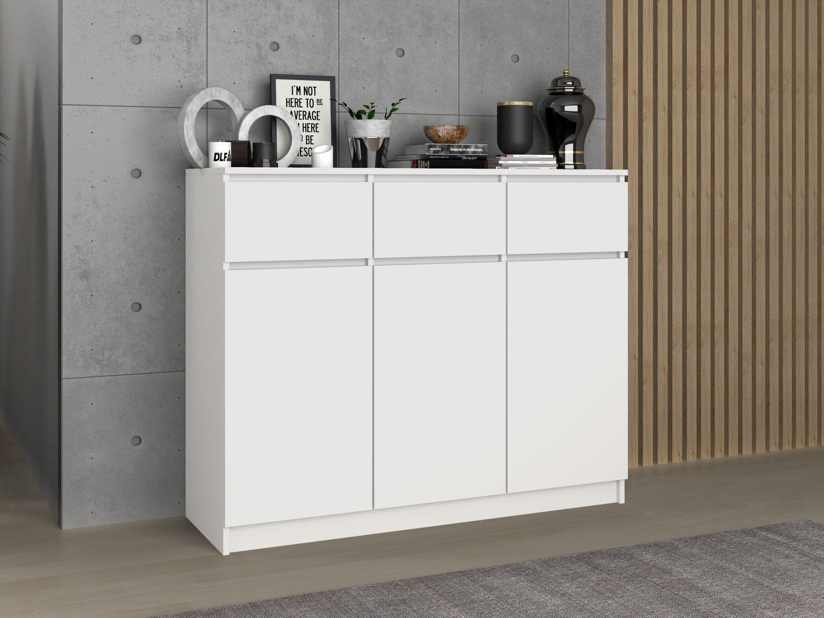 Komoda Elbvelu 115 (Bela)