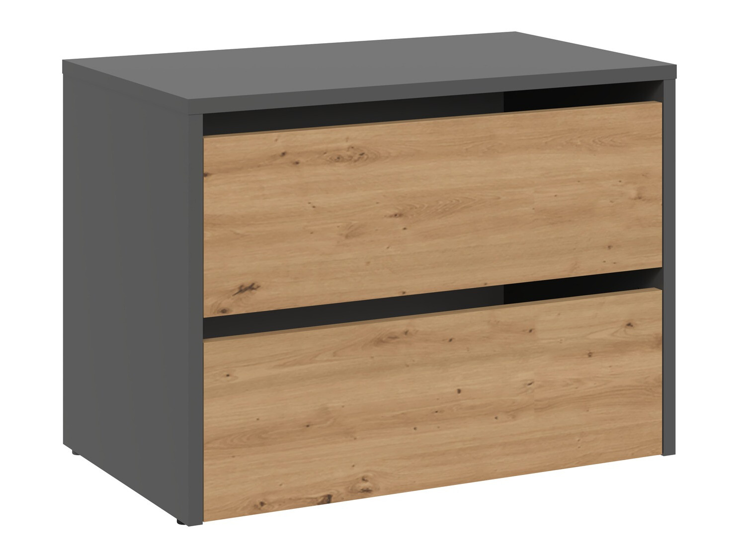 Omarica za čevlje Mandeville 222 (Antracit + Artisan hrast)