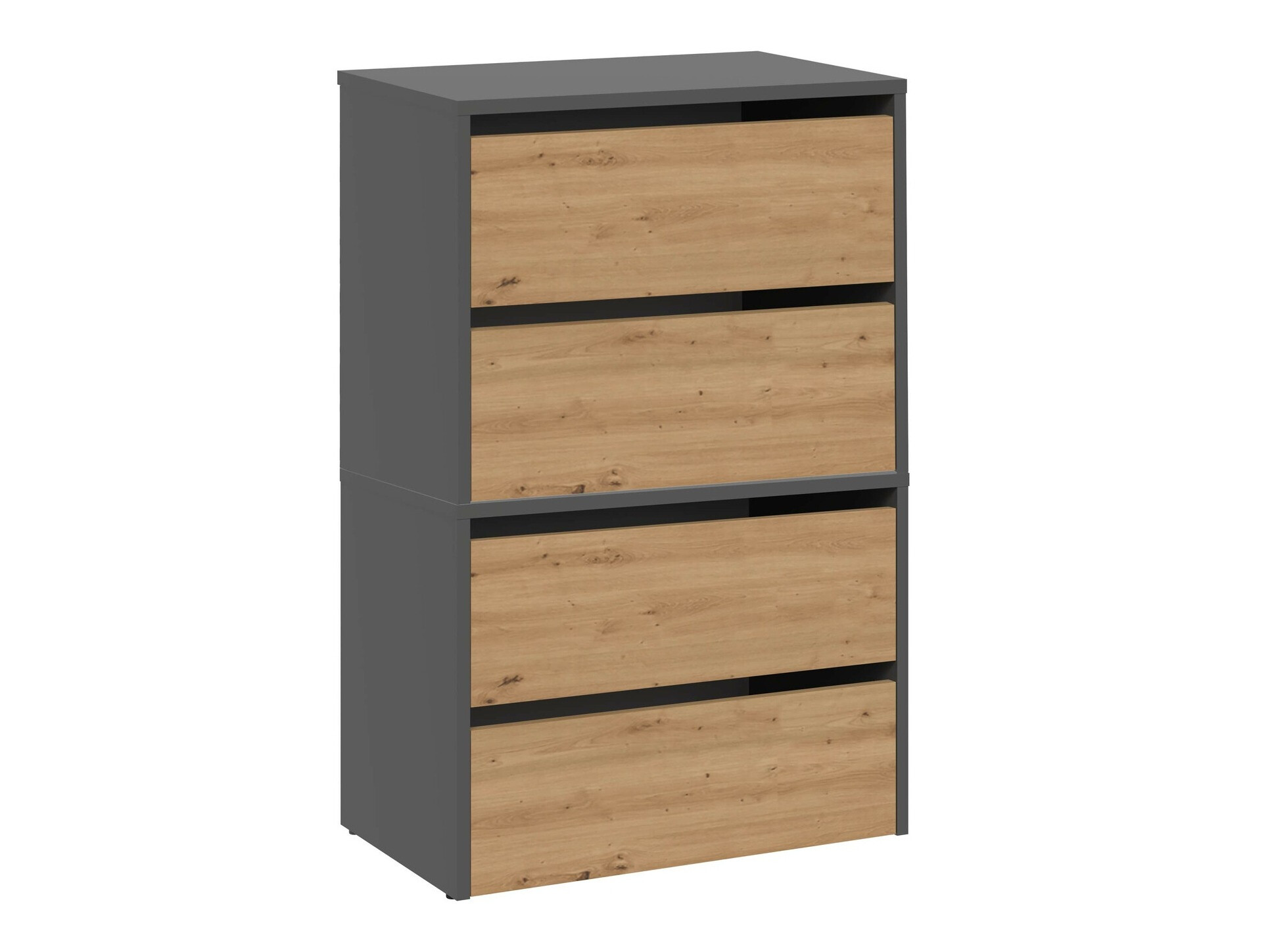 Omarica za čevlje Mandeville 223 (Antracit + Artisan hrast)