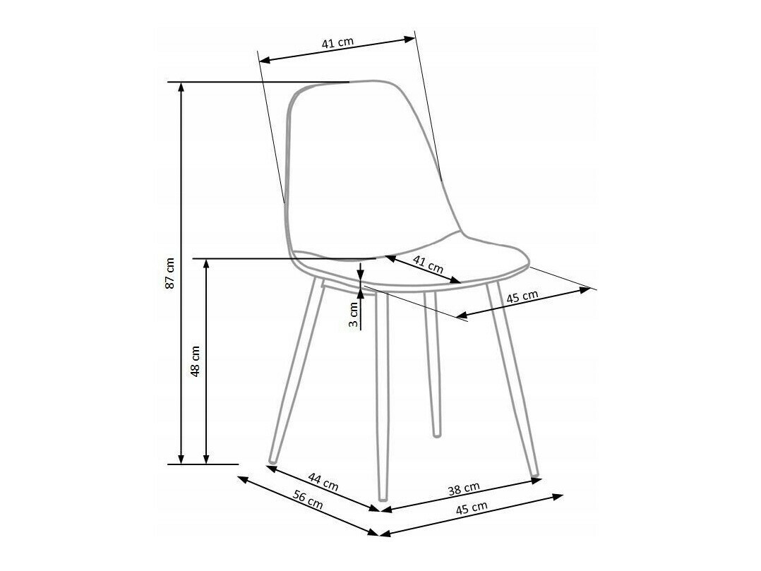 Stol Houston 983 (Temno zelena)
