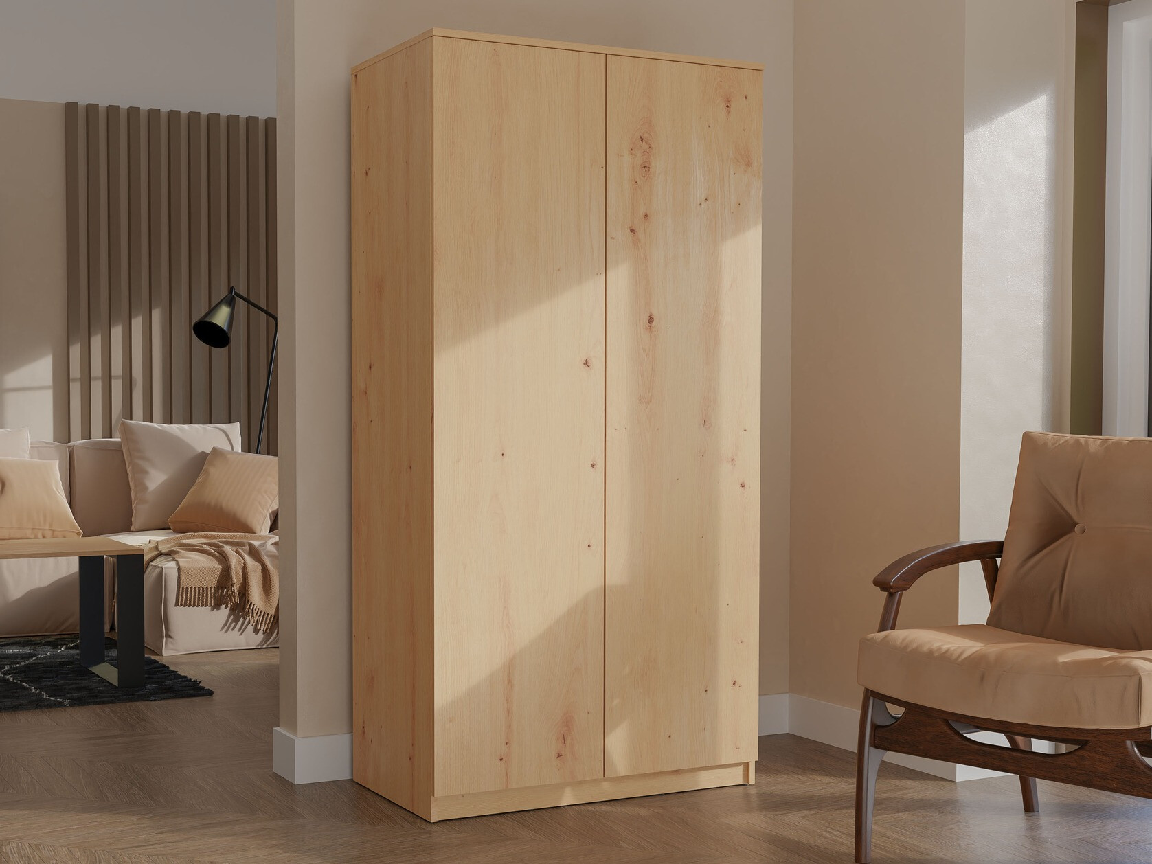 Garderobna omara Elbvelu 117 (Artisan hrast)