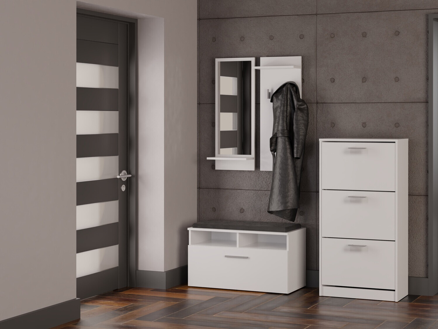 Omarica za čevlje Mandeville 224 (Bela)