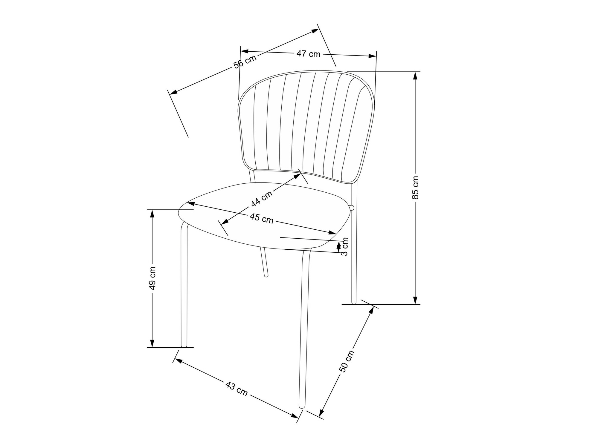 Stol Houston 1640 (Bež)