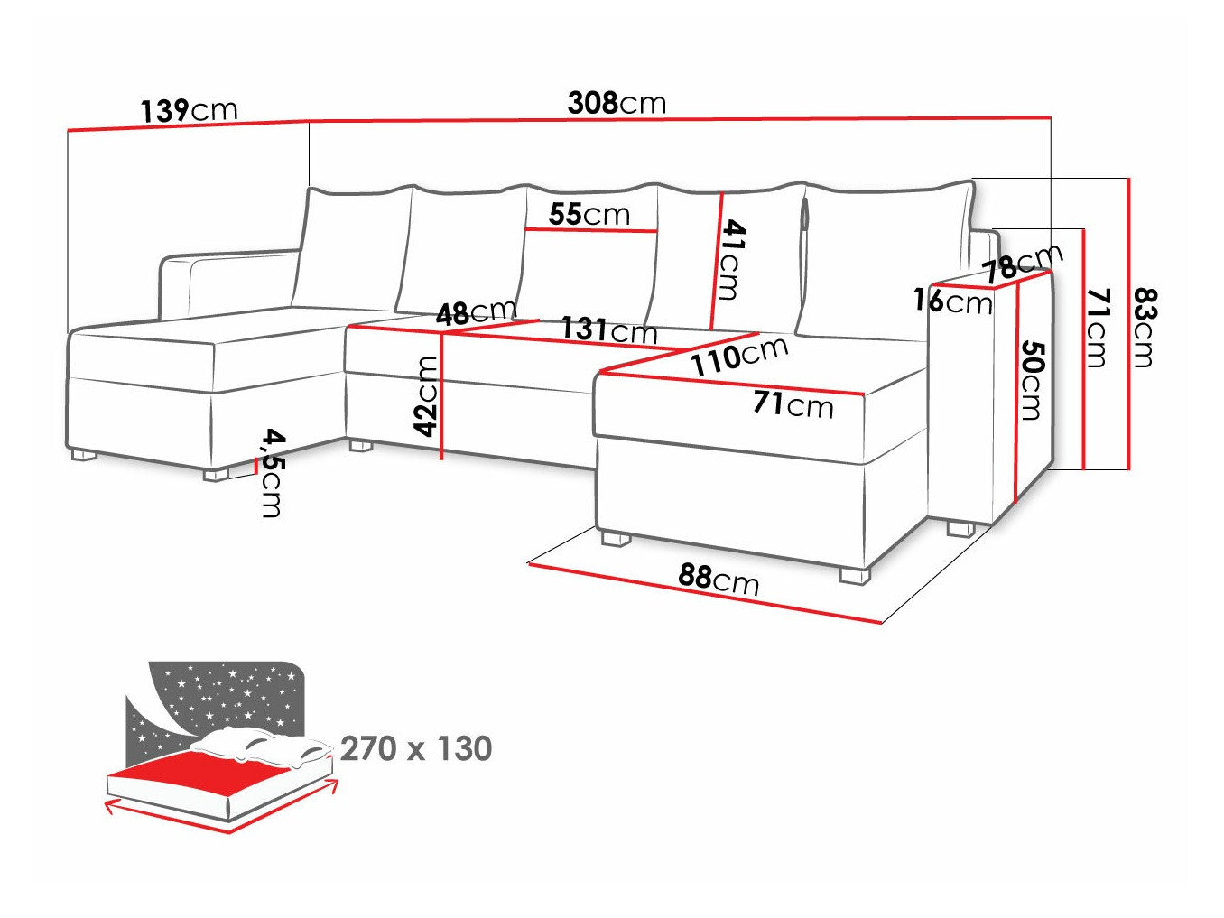 Kotna garnitura Memphis 121 (Soft 017 + Lawa 05)