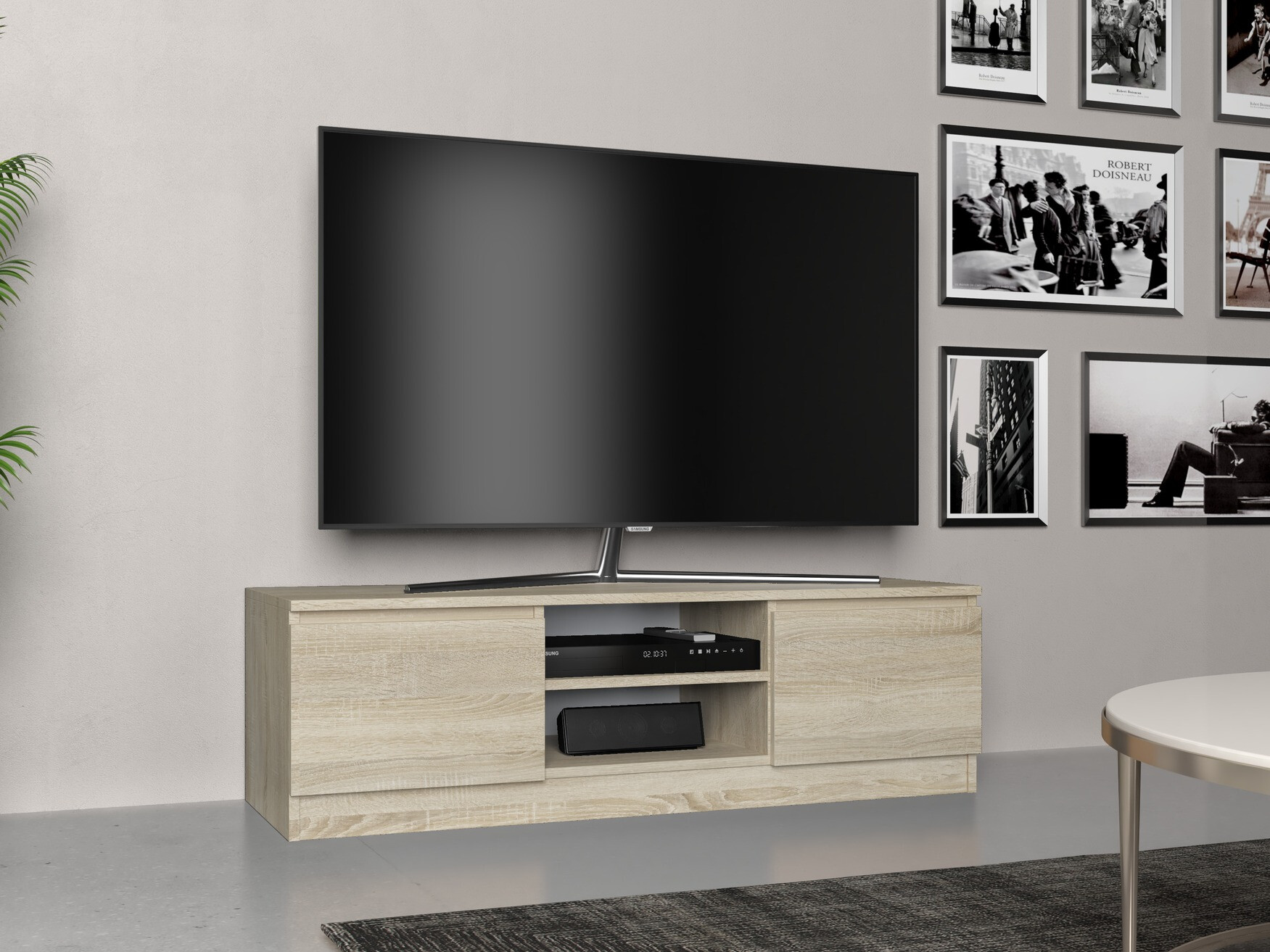 TV-omarica Elbvelu 123 (Sonoma hrast)