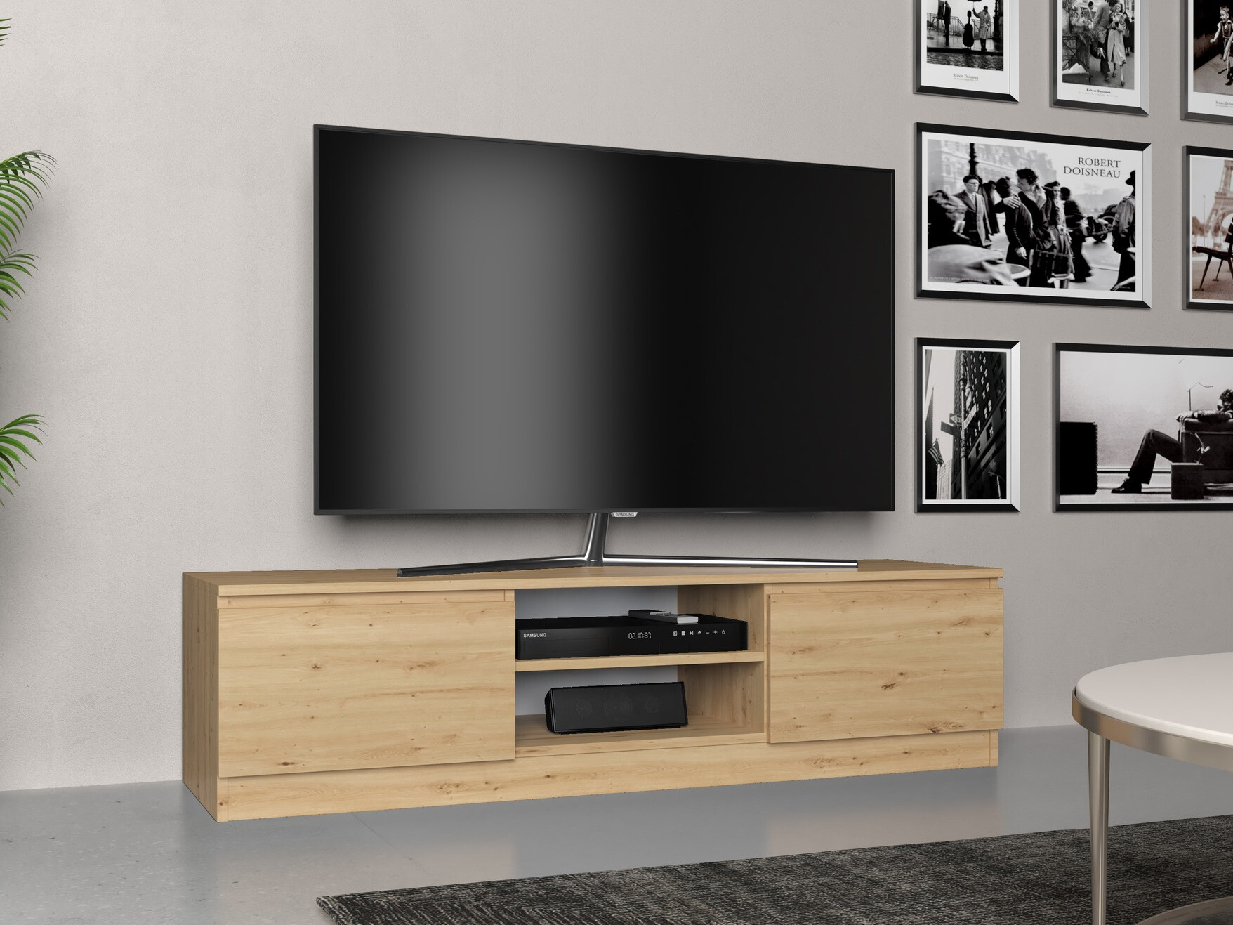 TV-omarica Elbvelu 125 (Artisan hrast)