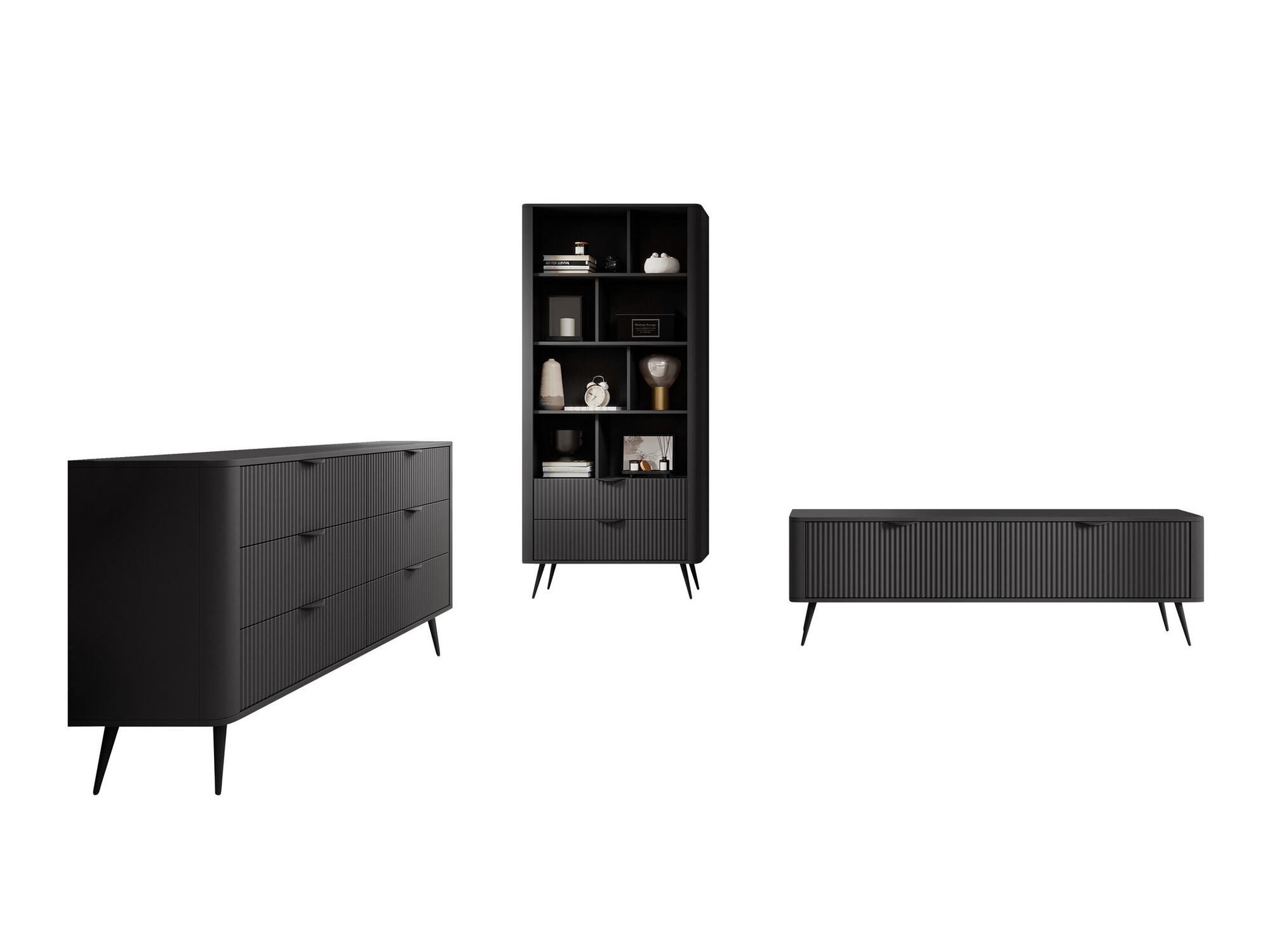 Komplet za dnevno sobo Ioca II (Grafit)