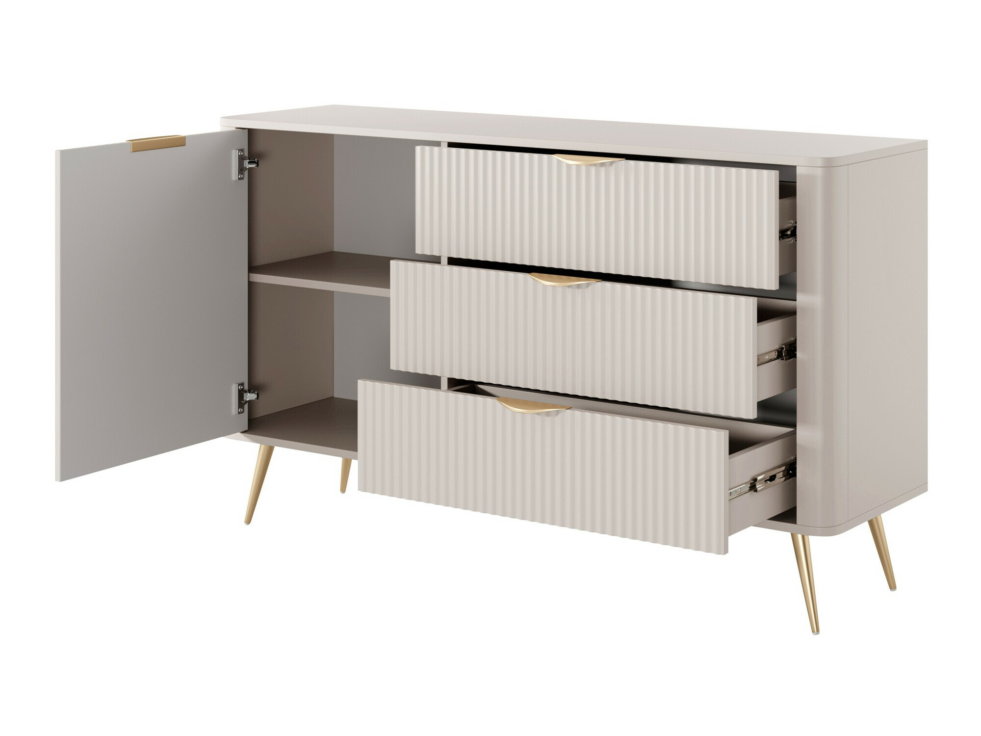 Komplet za dnevno sobo Versoe 108 (Bež)