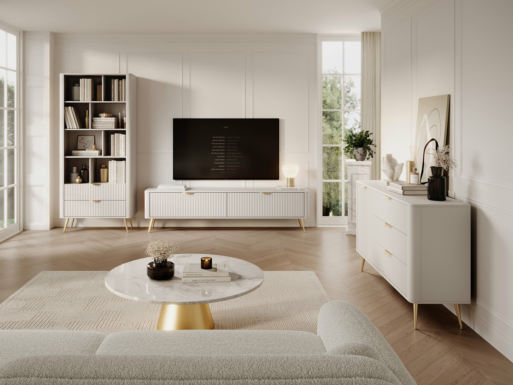 TV-omarica Versoe 104 (Bež)