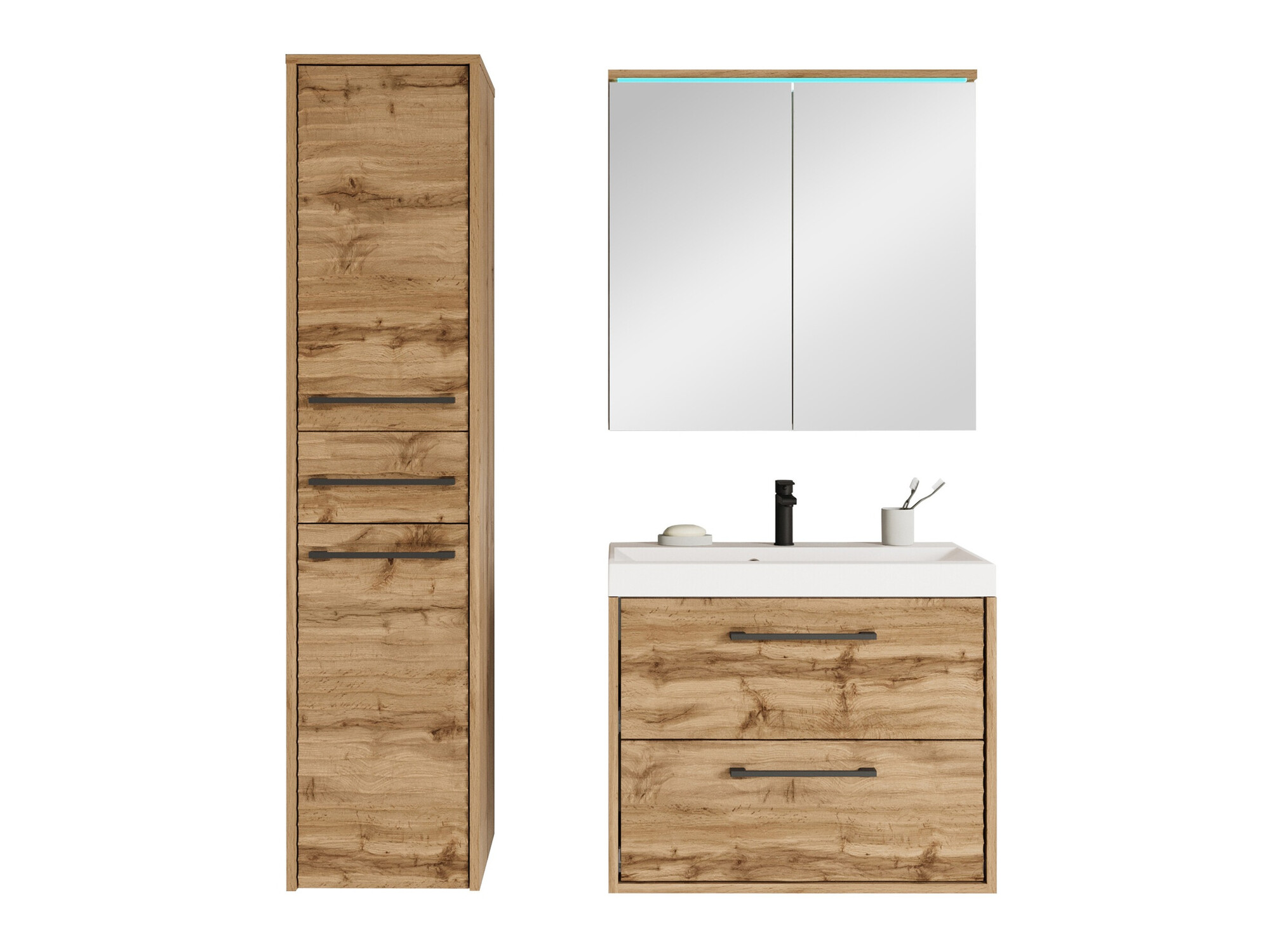 Kopalniški komplet Sarasota 173 (Wotan hrast)