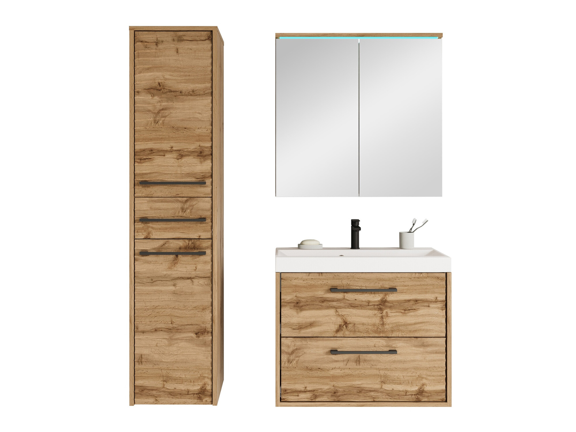 Kopalniški komplet Sarasota 173 (Wotan hrast)