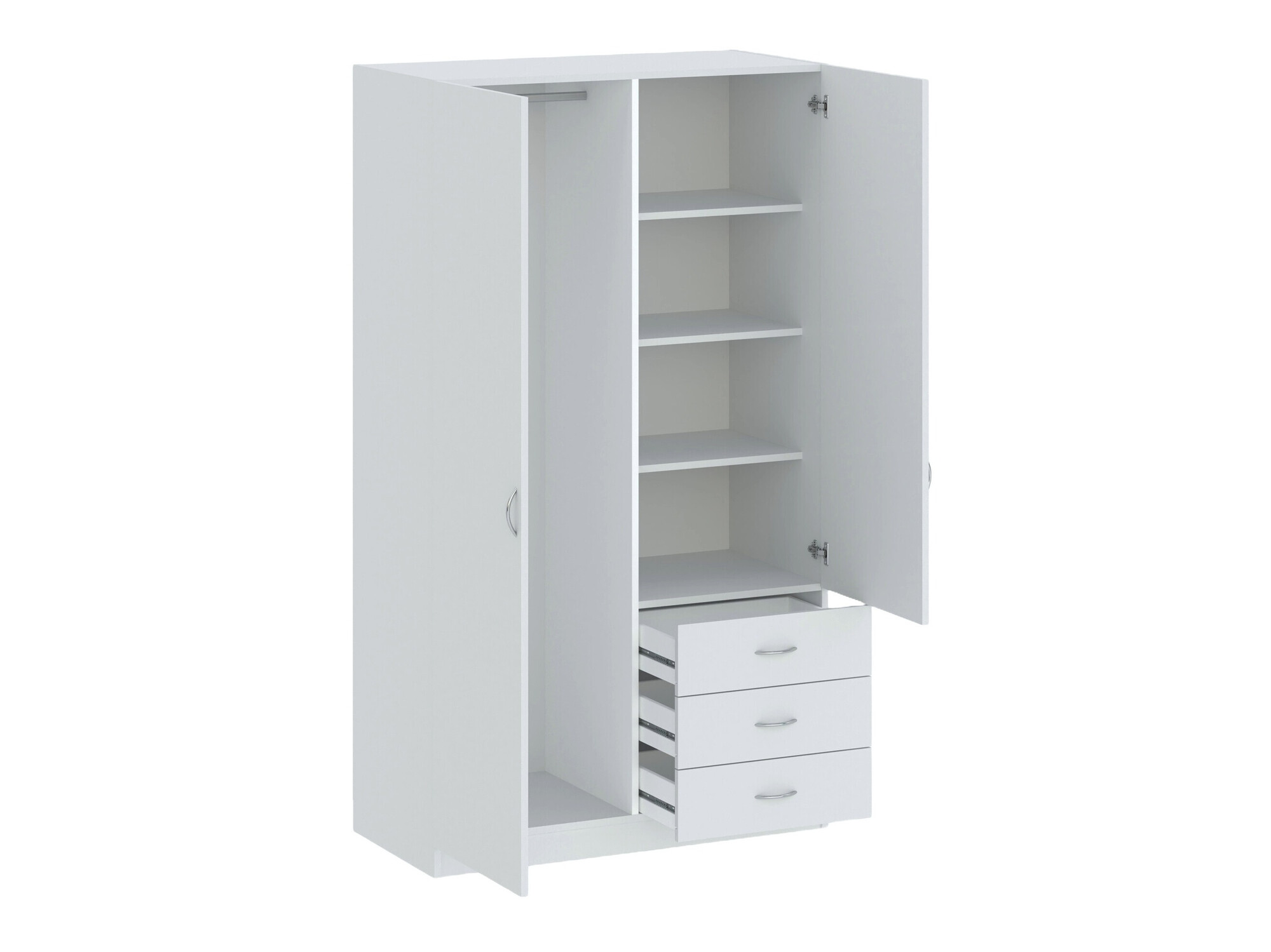 Garderobna omara Bristol 198 (Bela)