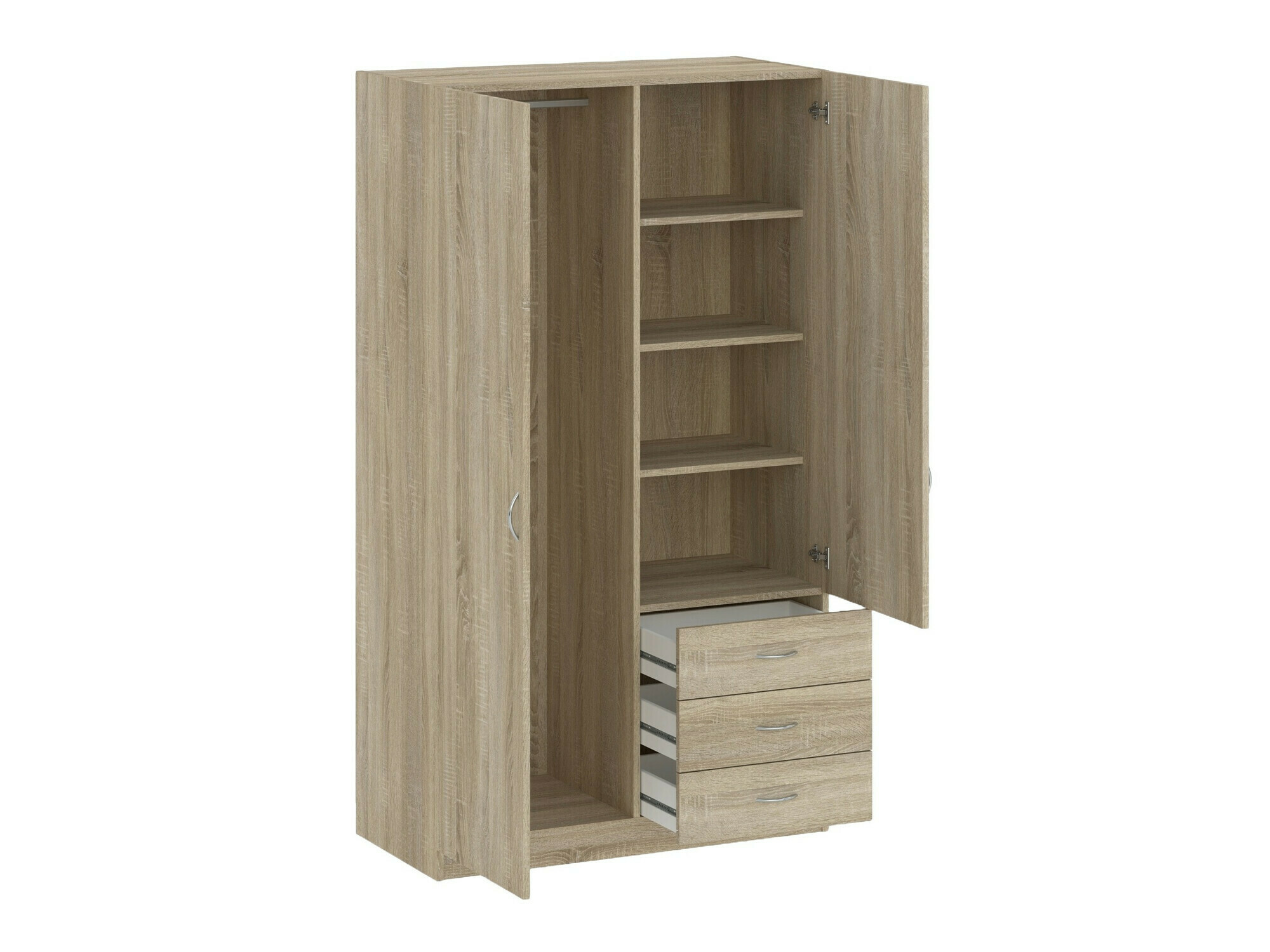 Garderobna omara Bristol 198 (Sonoma hrast)