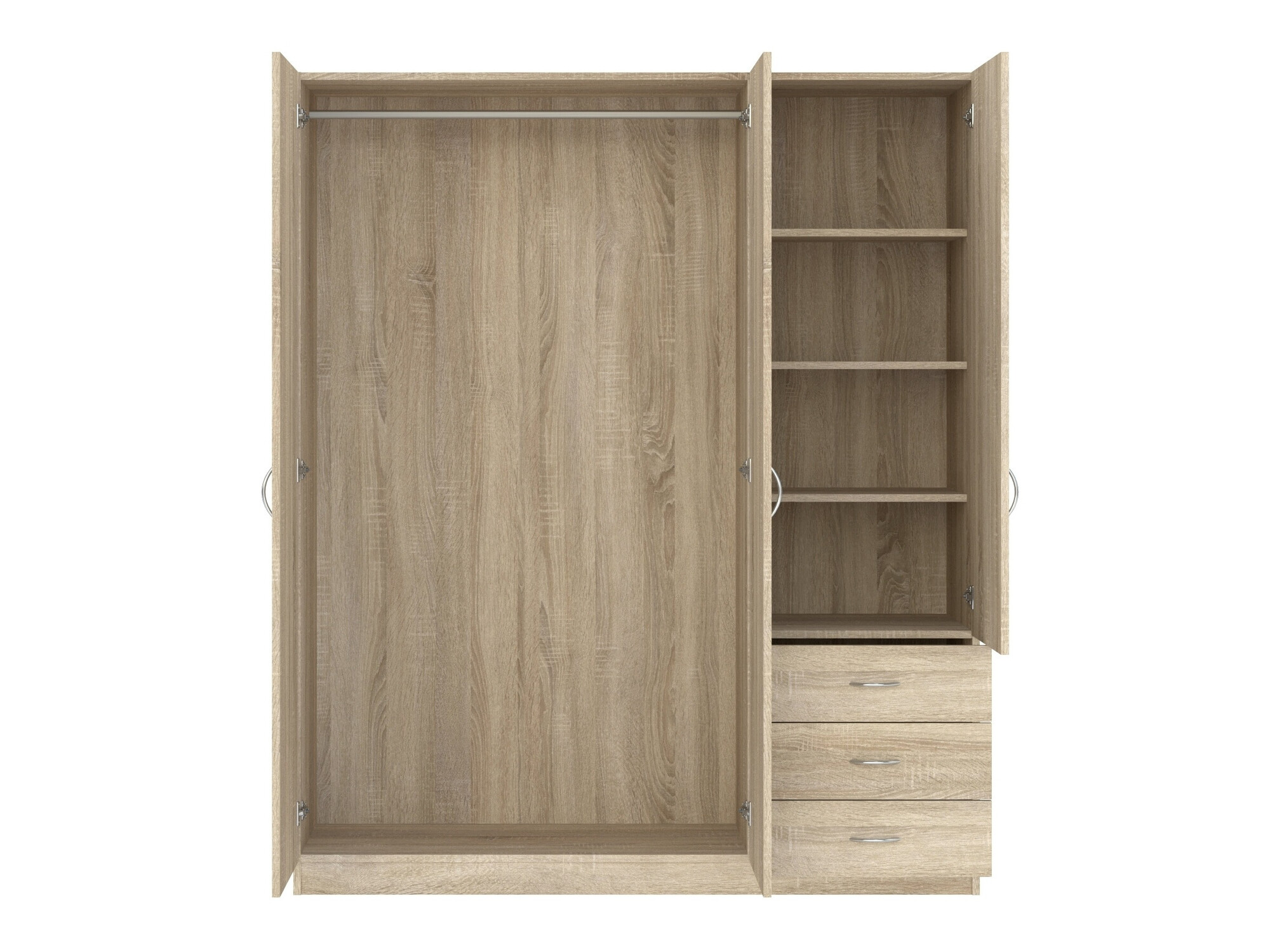Garderobna omara Bristol 199 (Sonoma hrast)
