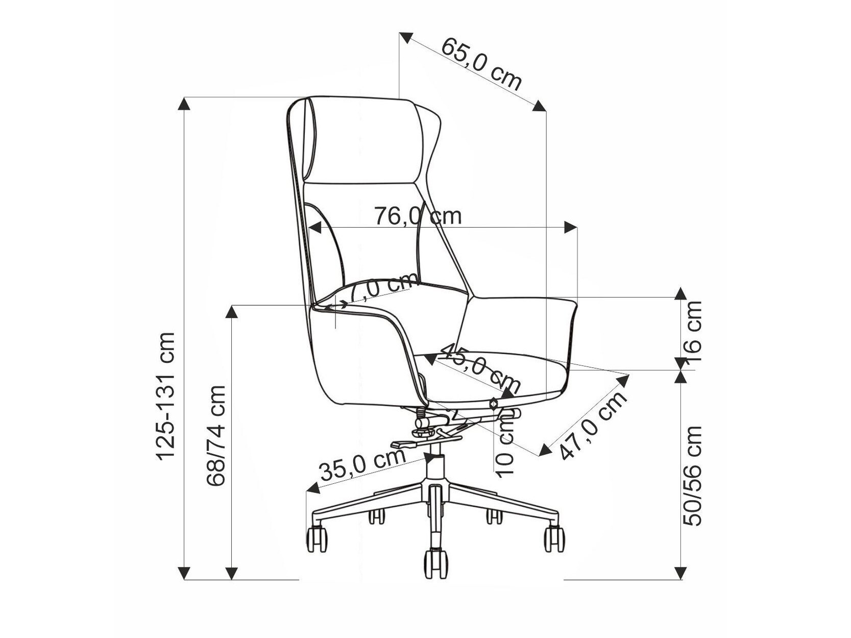 Pisarniški stol Houston 1655
