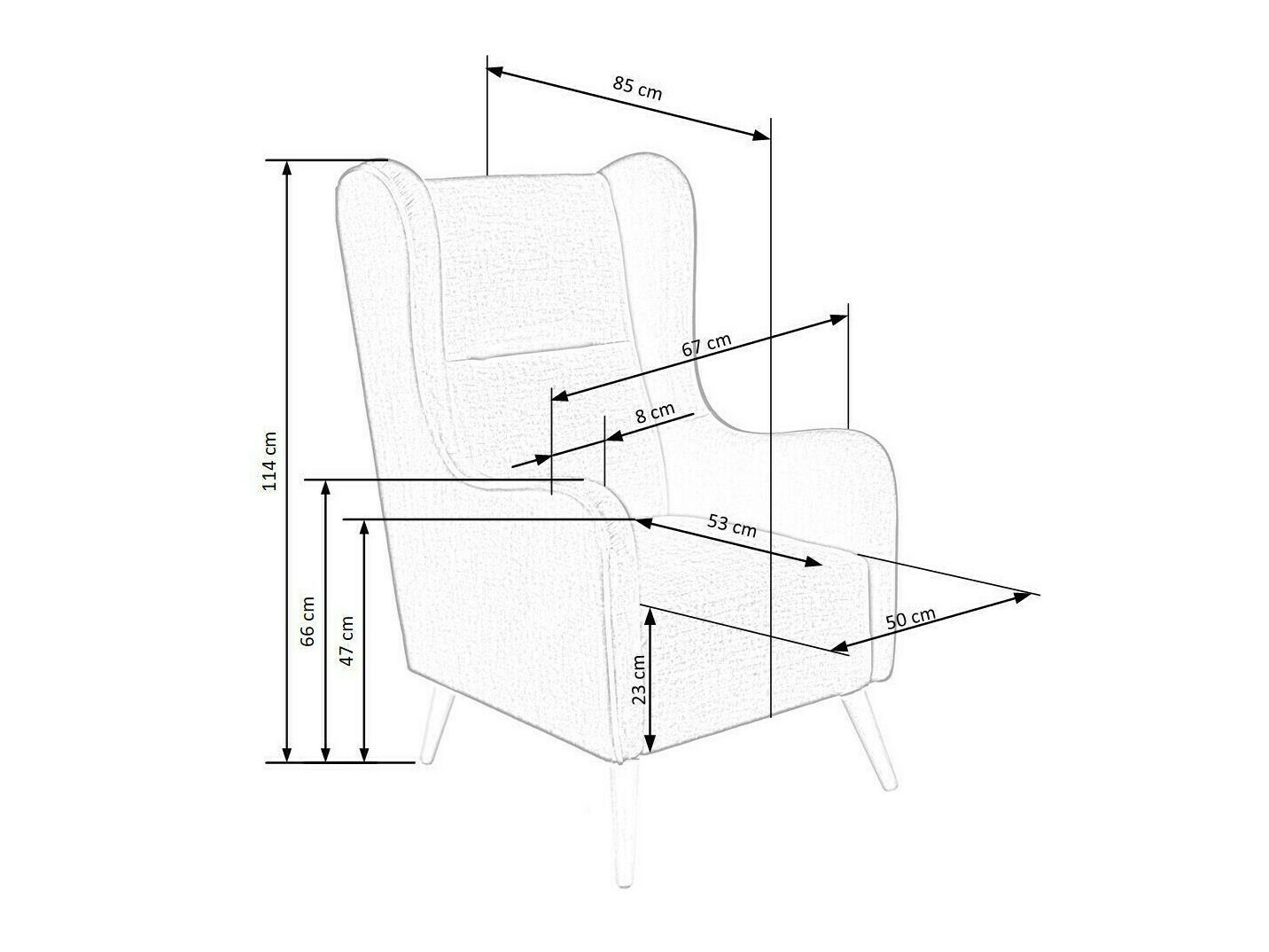 Fotelj Houston 1189 (Beige)