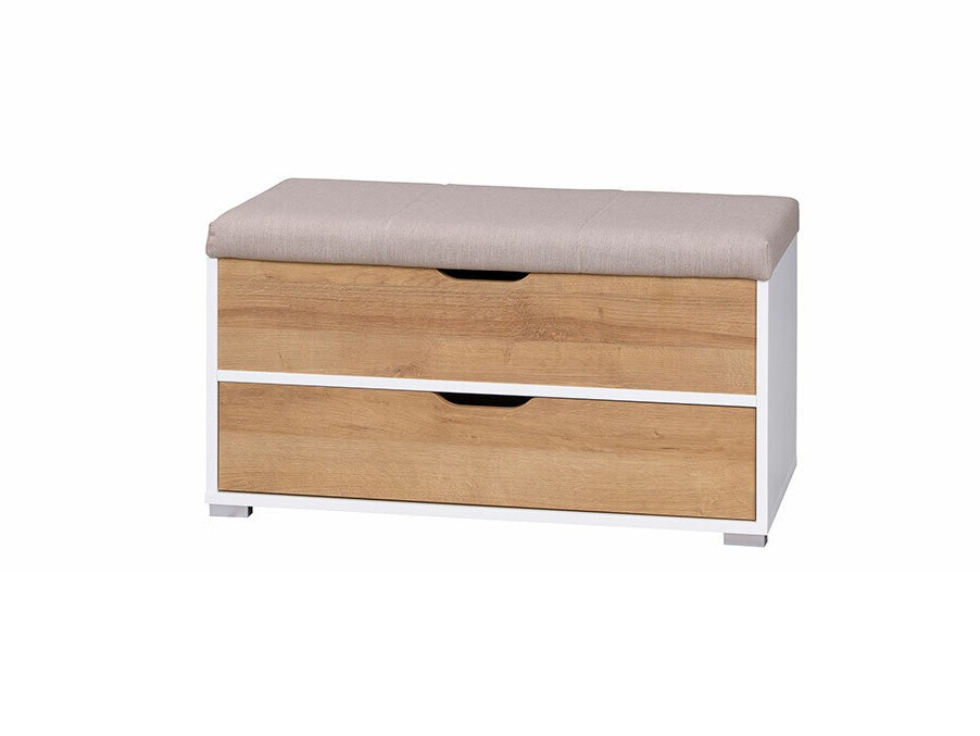 Klop z oblazinjenjem Providence H105 (Bela + Zlati hrast + Avelline 808)