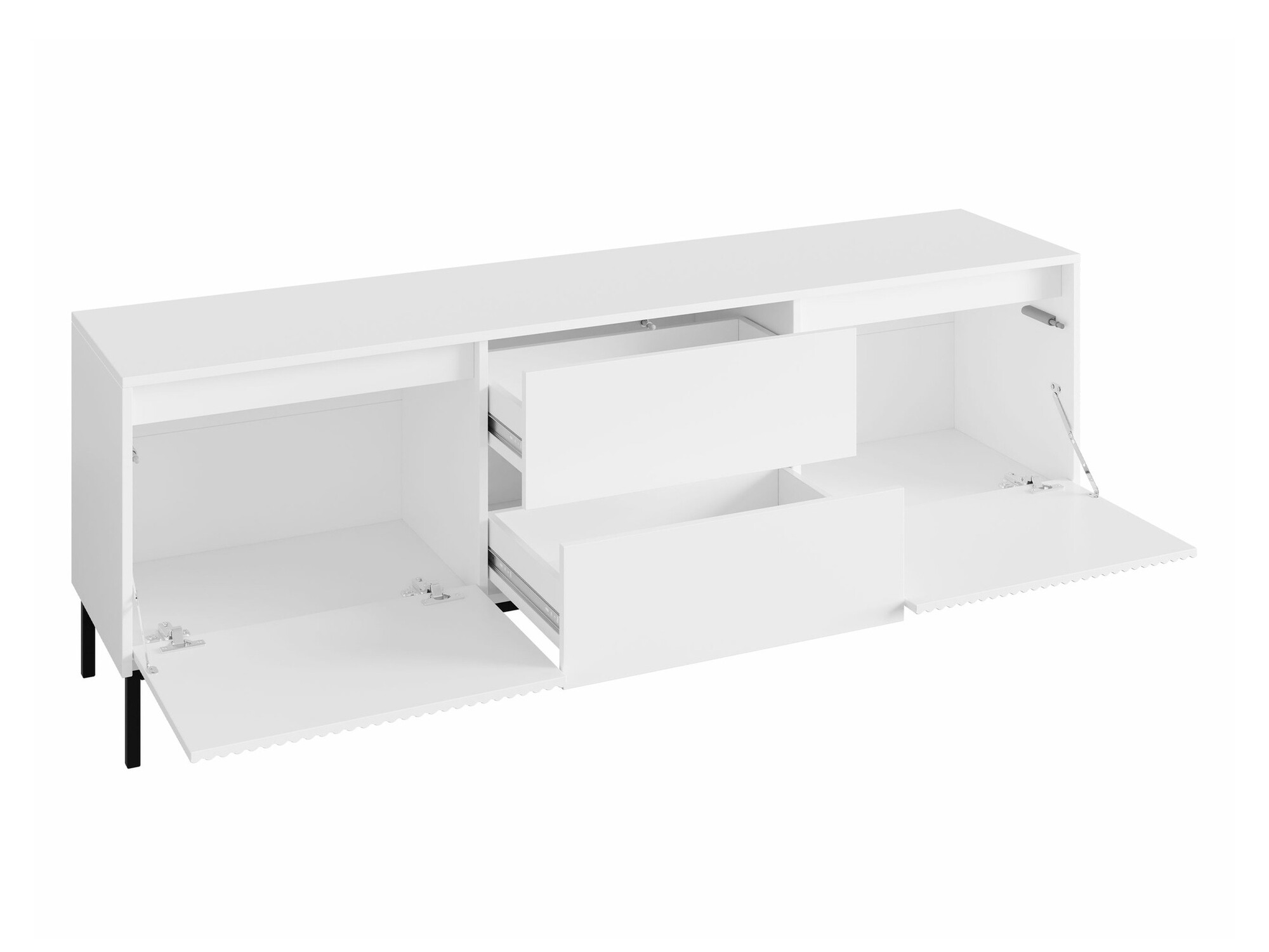 Dnevni prostor Comfivo Delruva 106 (Črna)