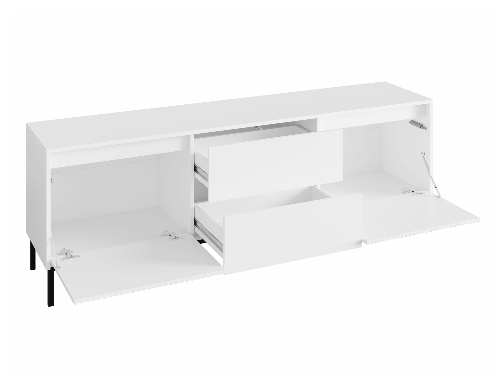 Komplet za dnevno sobo Comfivo Delruva 106 (Bela)