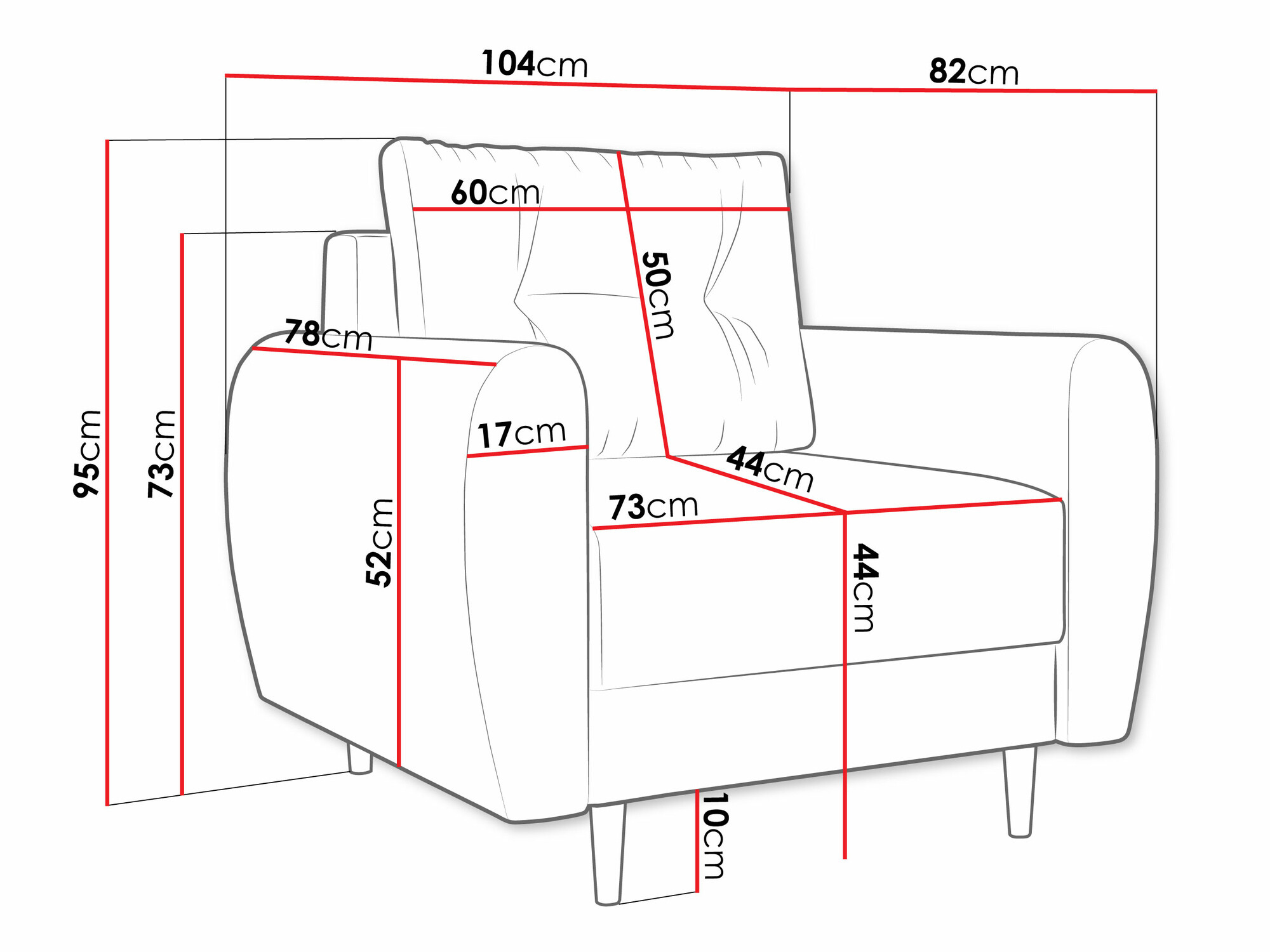 Fotelj Memphis 144 (Itaka 14)