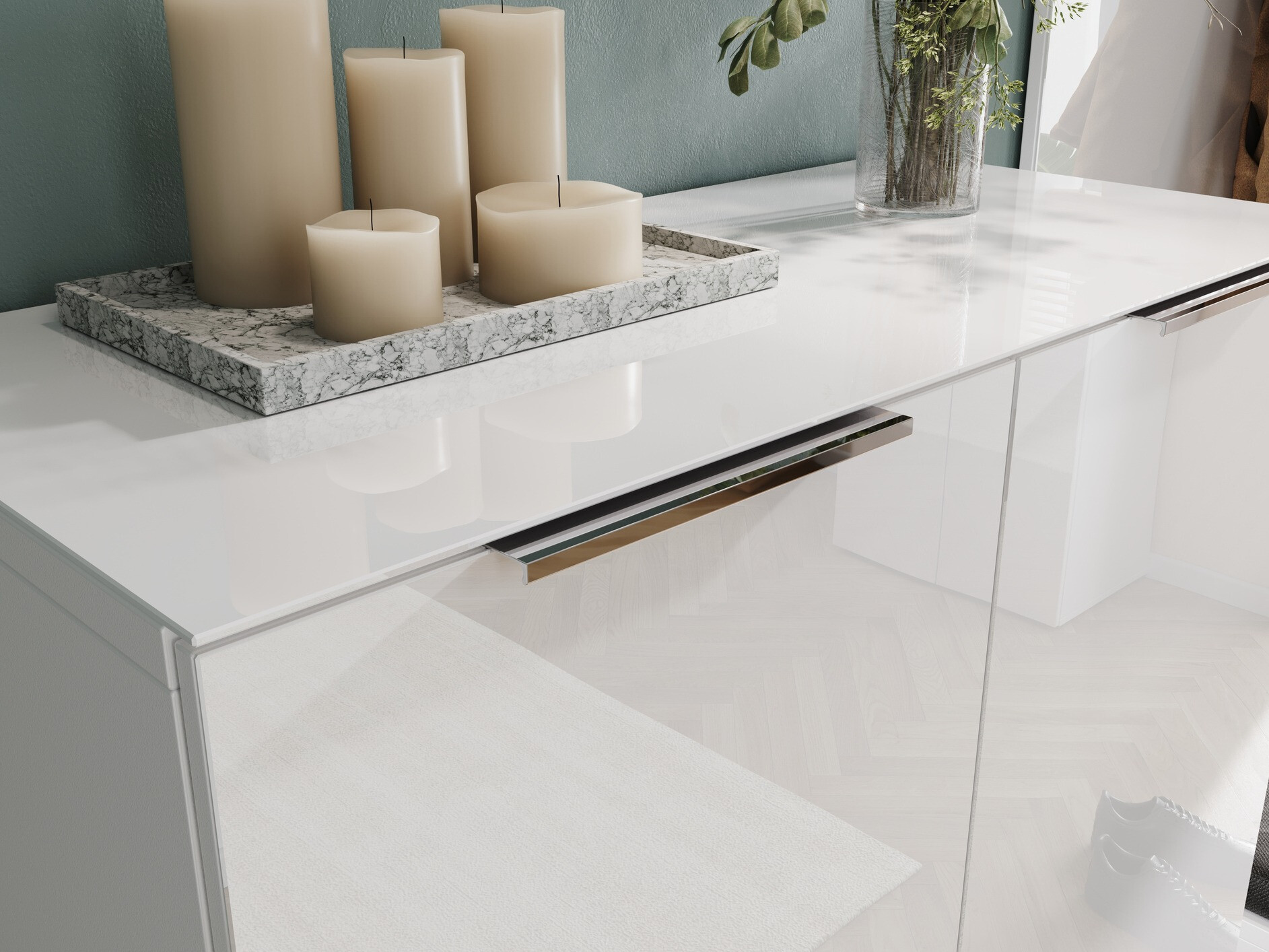 Regal za čevlje Fivsori 105 (Bela)