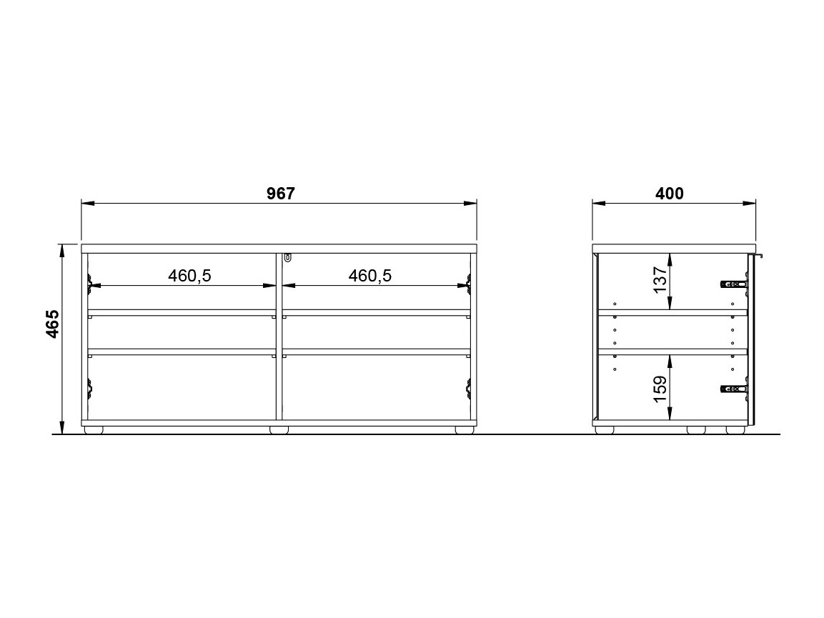 Omarica za čevlje Fivsori 106 (Bela)