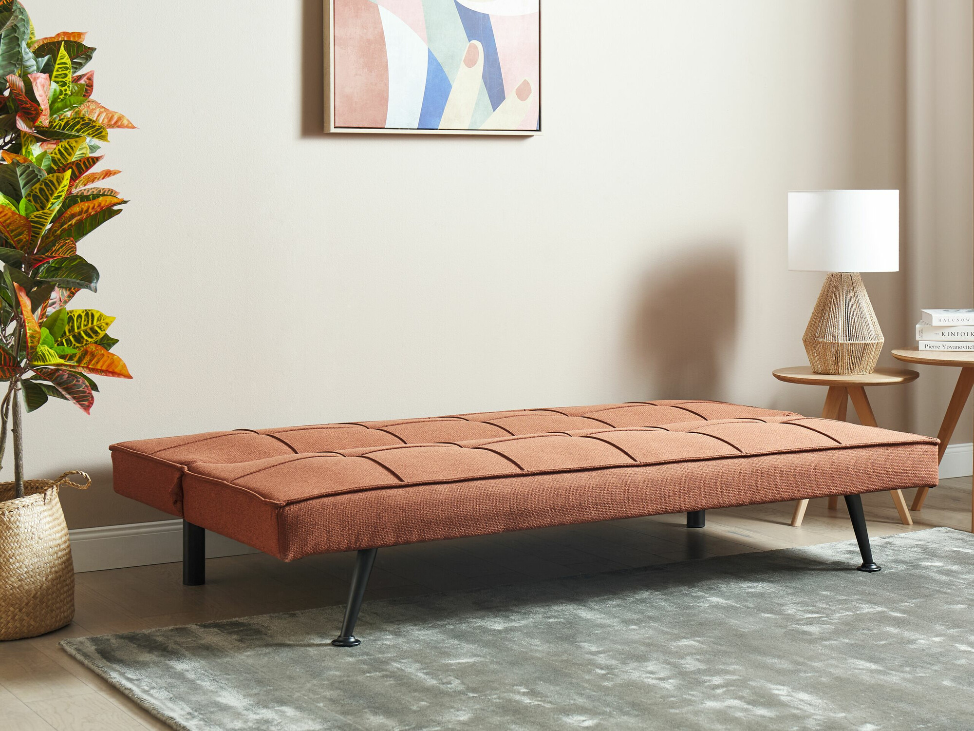 Raztegljiv kavč Berwyn 1989 (Rdeča)