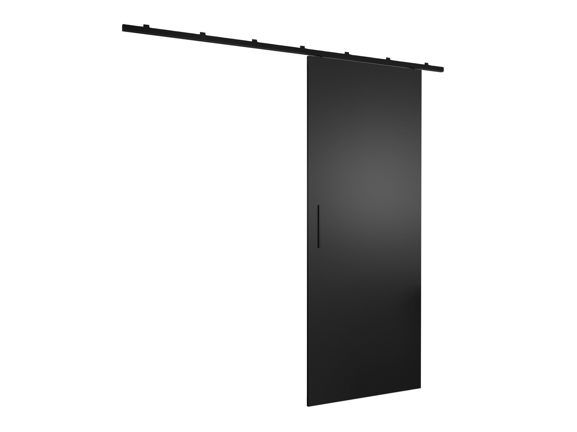 Drsna vrata Hartford 489 (Črna)