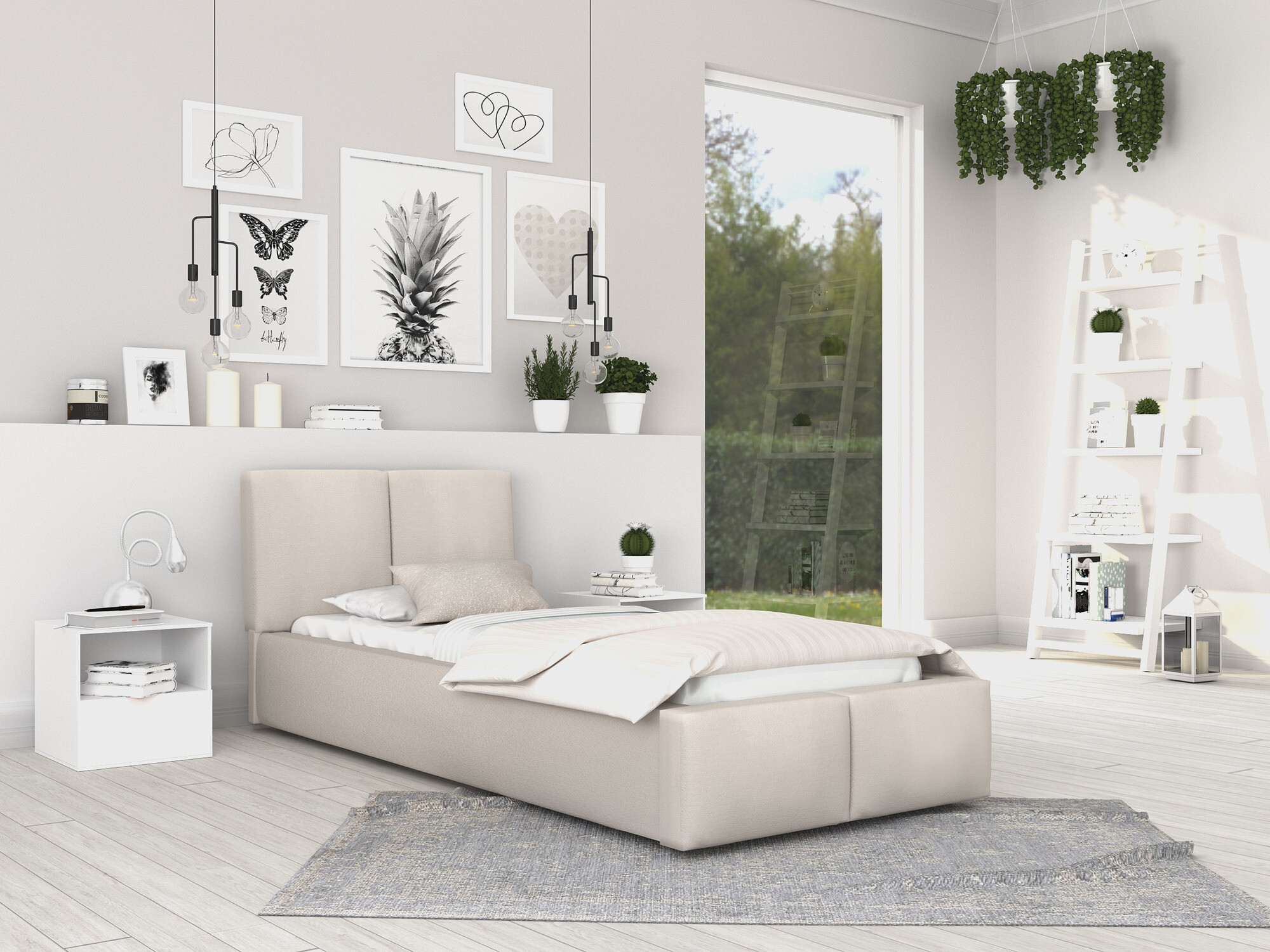 Postelja Fairfield 109 (Krema)