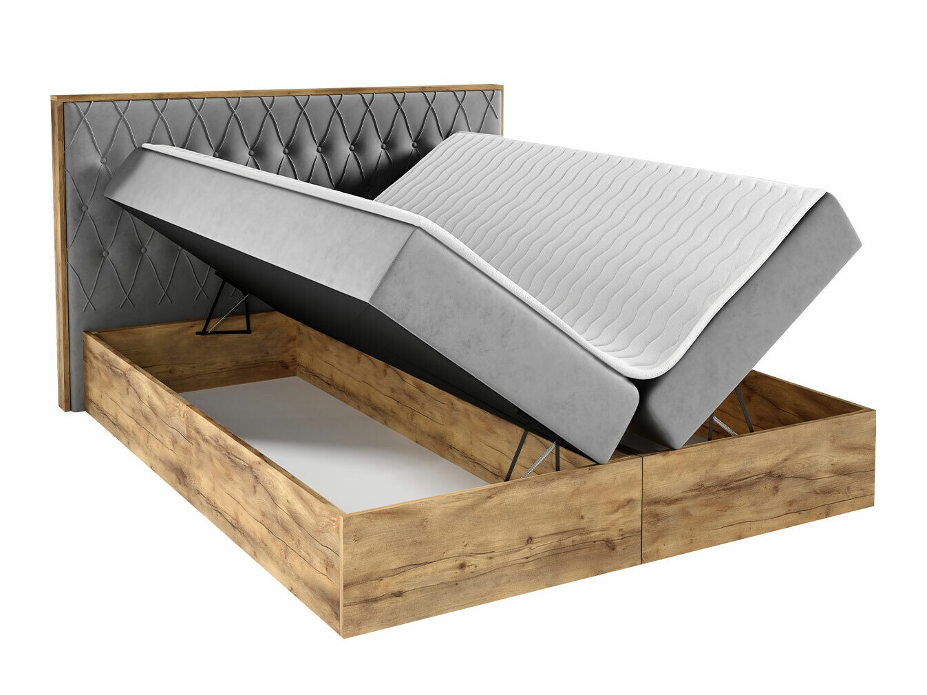 Boxspring postelja Navis II (Faro 4)