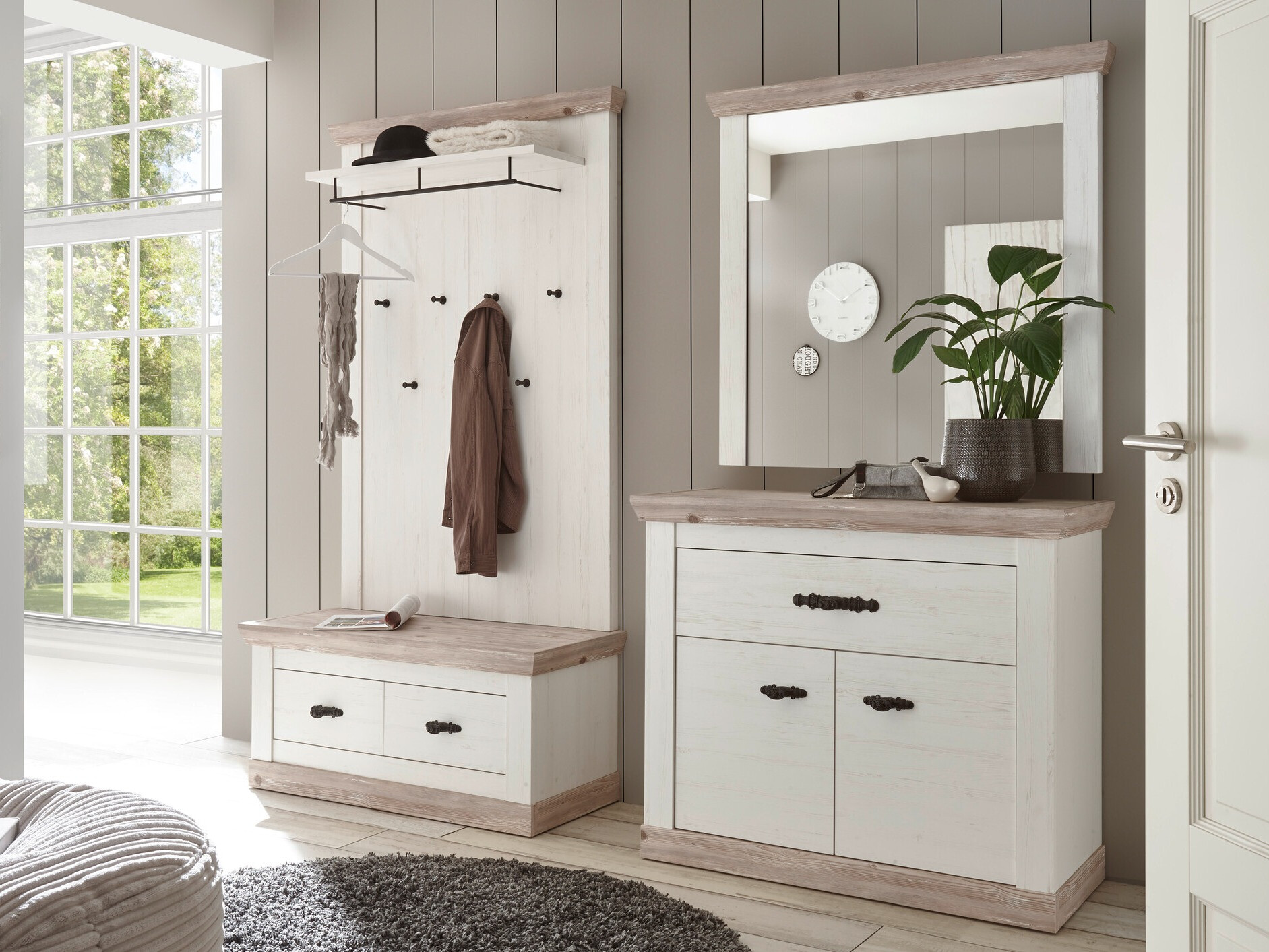 Komplet za predsobo Daltori 135 (Ne)