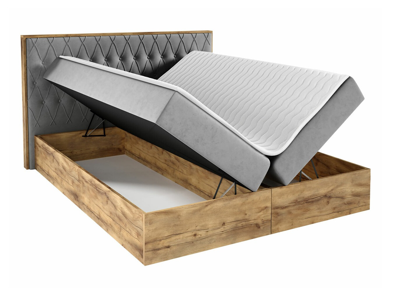 Boxspring postelja Navis II (Faro 16)