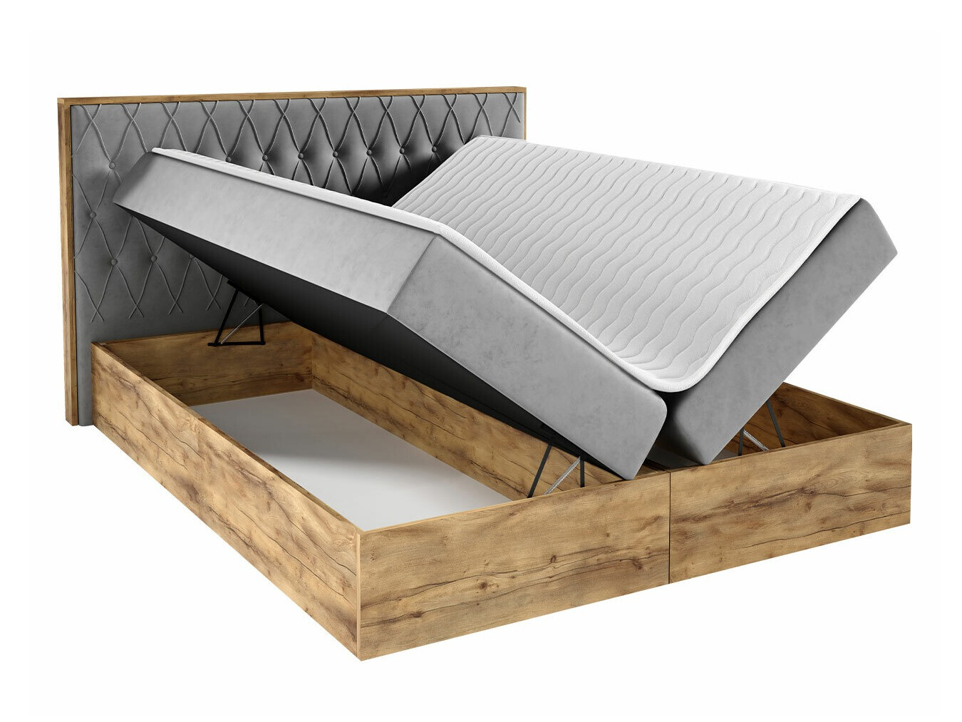 Boxspring postelja Navis II (Faro 7)