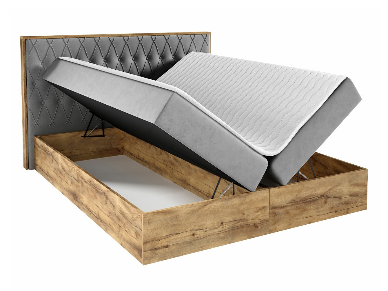 Boxspring postelja Navis II (Faro 7)