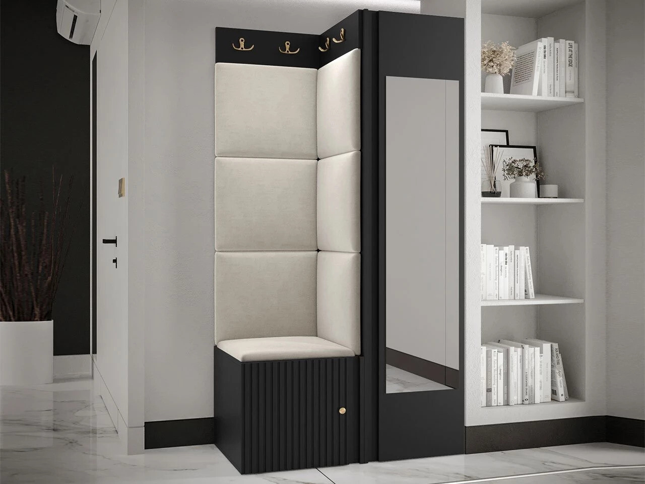 Komplet za predsobo Hartford 391 (Manila 02)