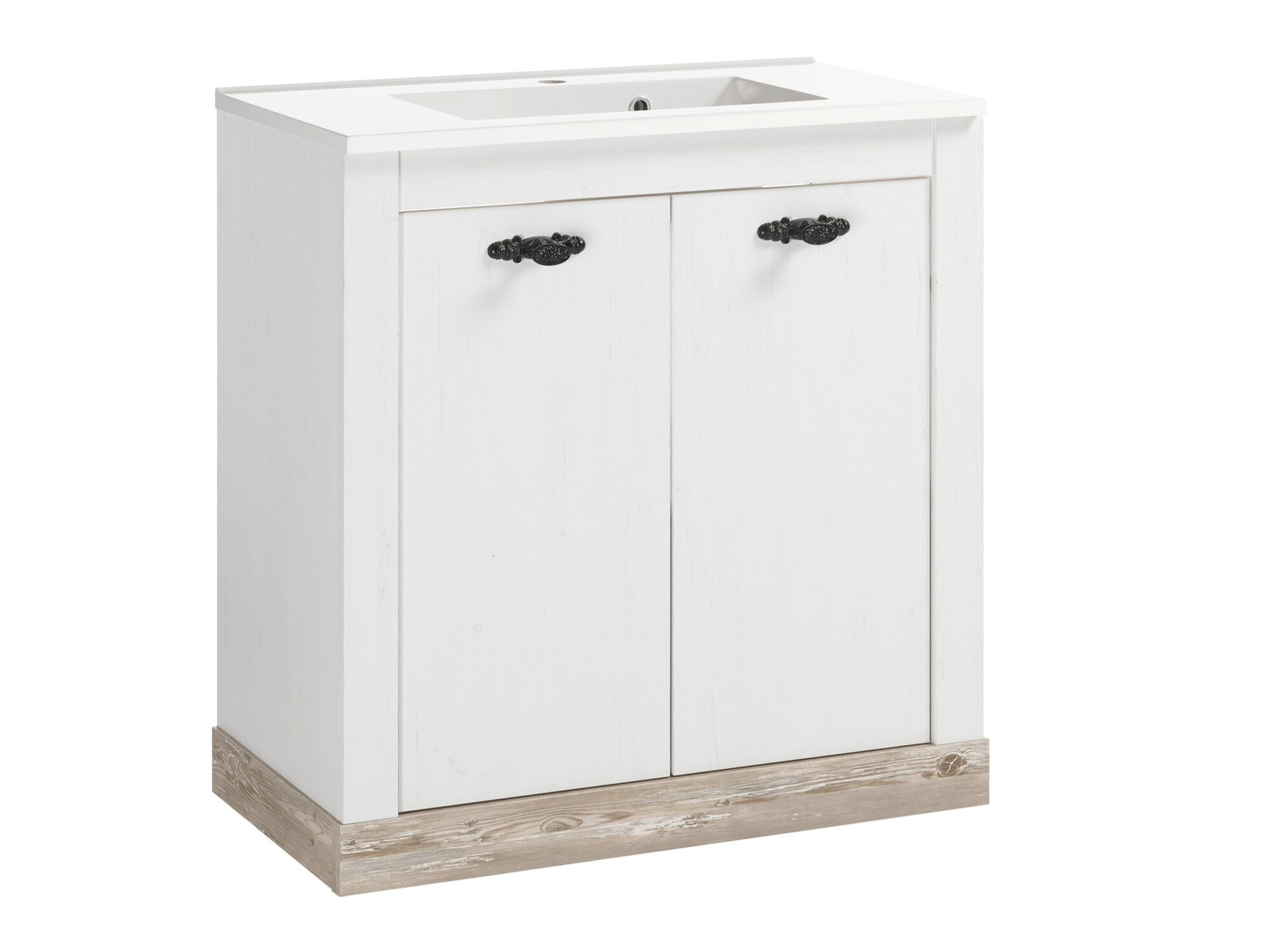 Prostostoječa kopalniška omarica za umivalnik Daltori 142