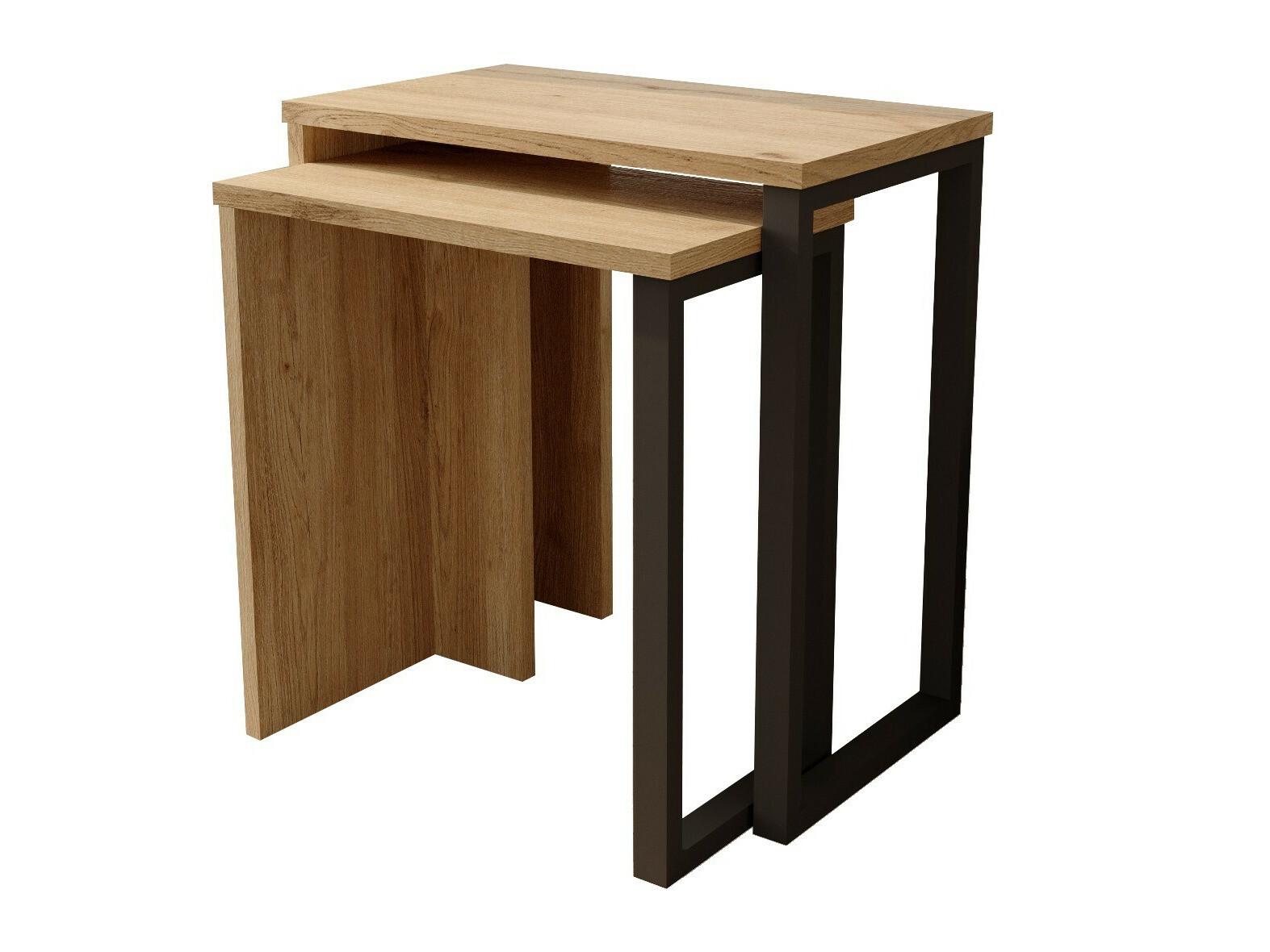 Komplet stranskih mizic Fertore 106 (Hrast)