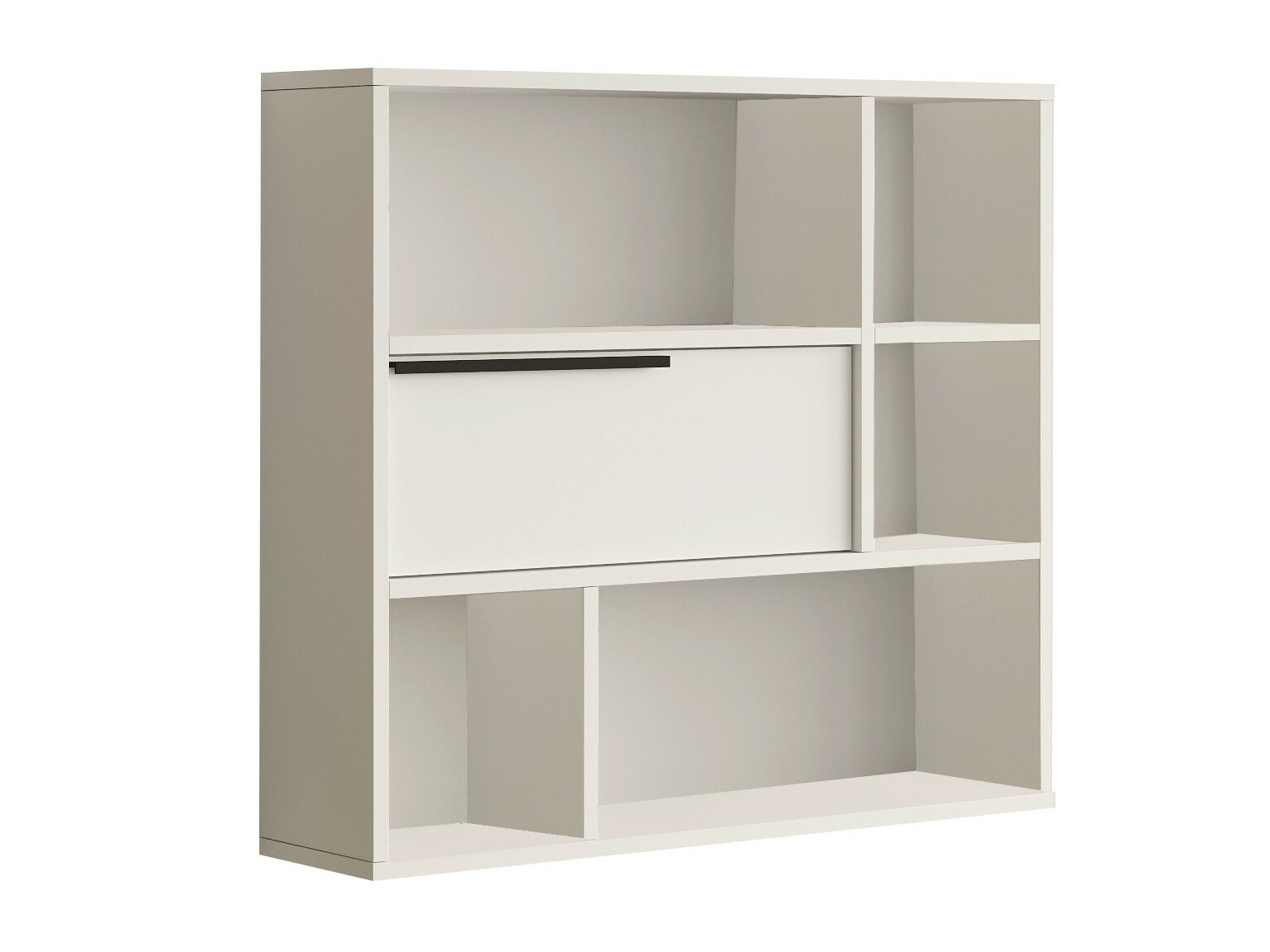 Stenska polica Fertore 104 (Bela)