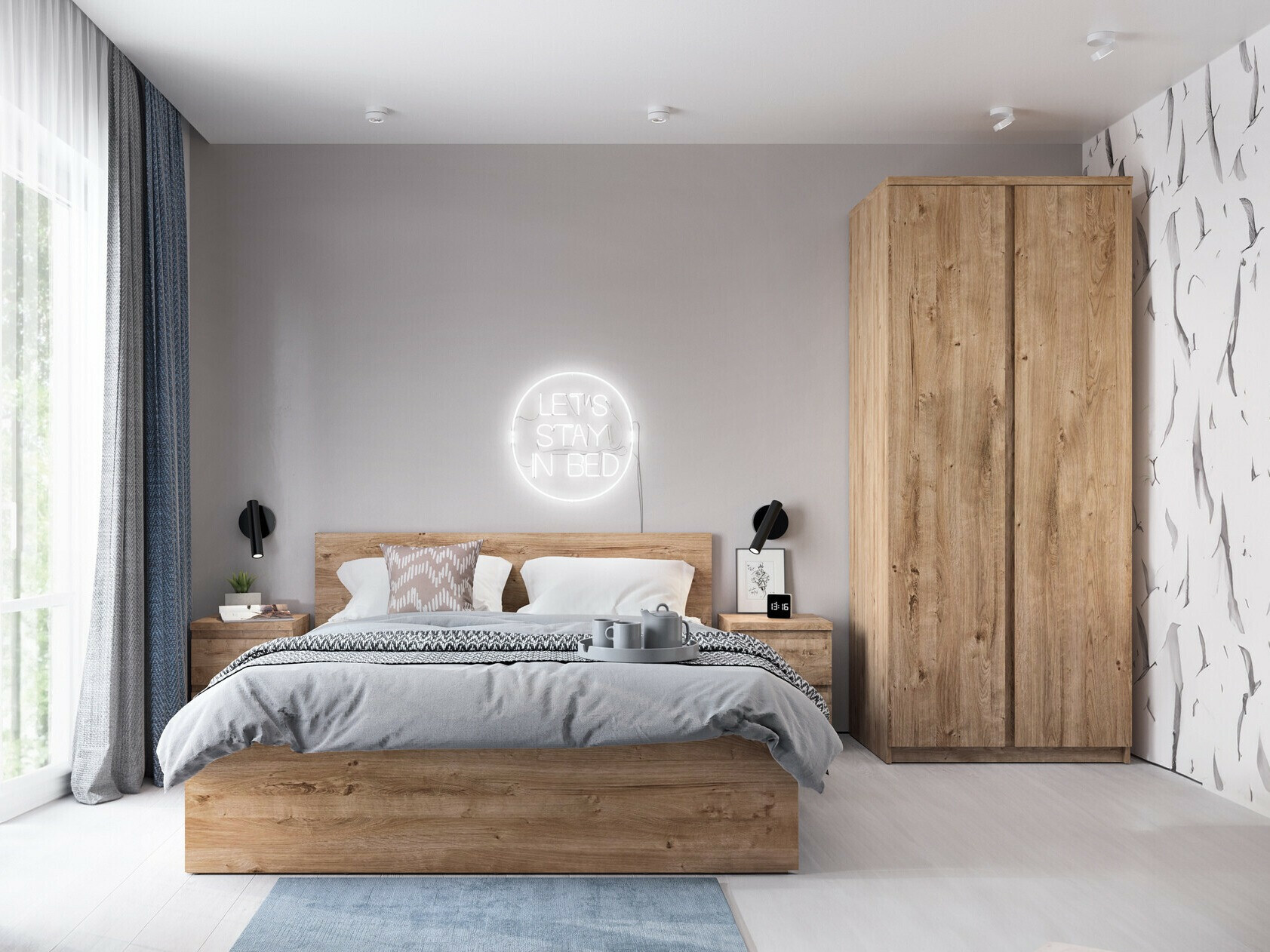 Komplet spalnic Merfere 124