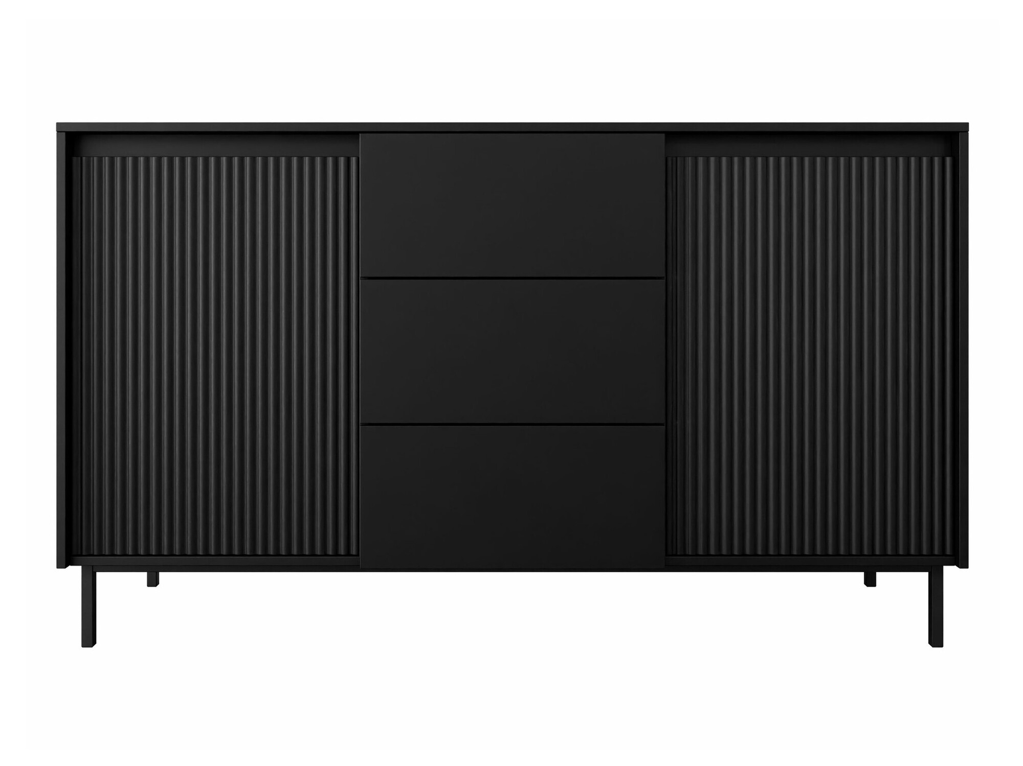 Komoda Comfivo Delruva 101 (Črna)