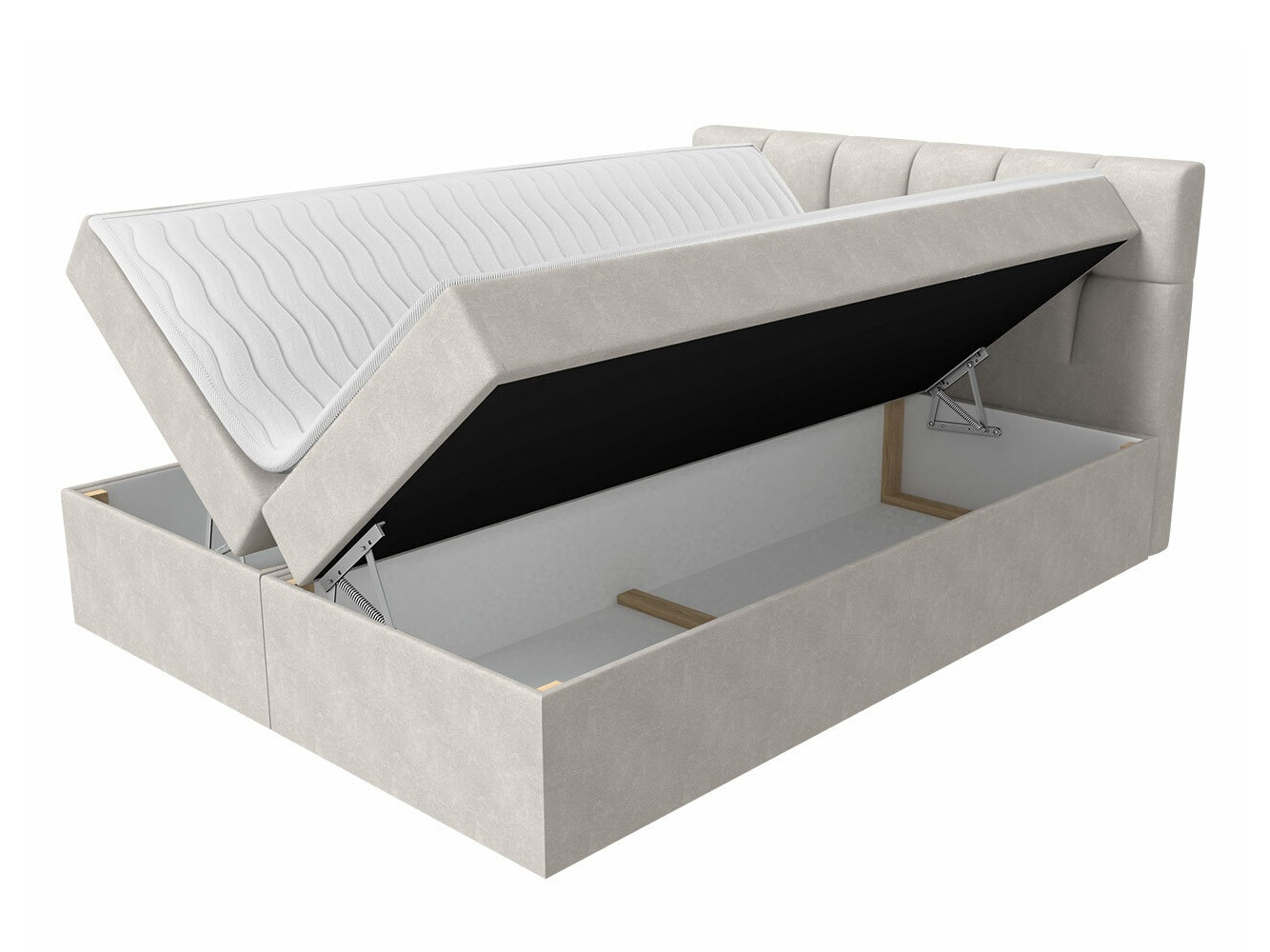 Boxspring postelja Aedes (Soft 017)