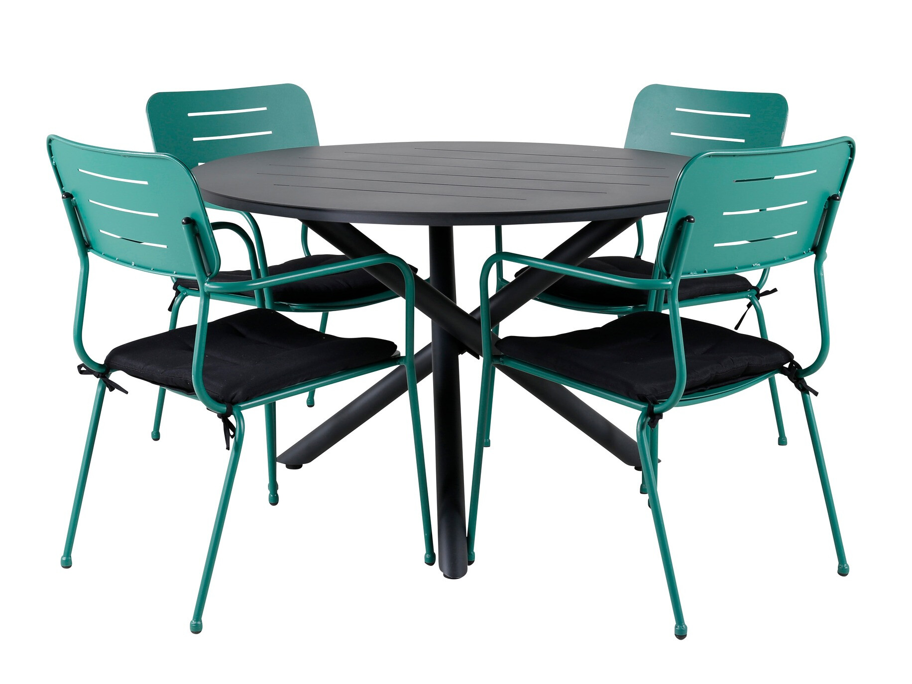 Komplet mize in stolov Dallas 3847 (Zelena)