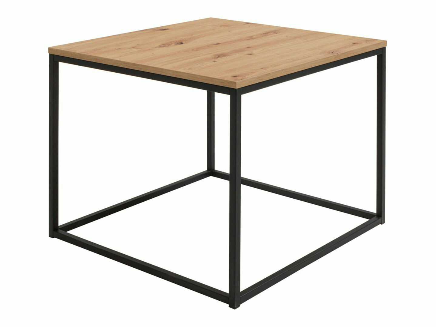 Klubska mizica Boston 254 (Artisan hrast + Črna)