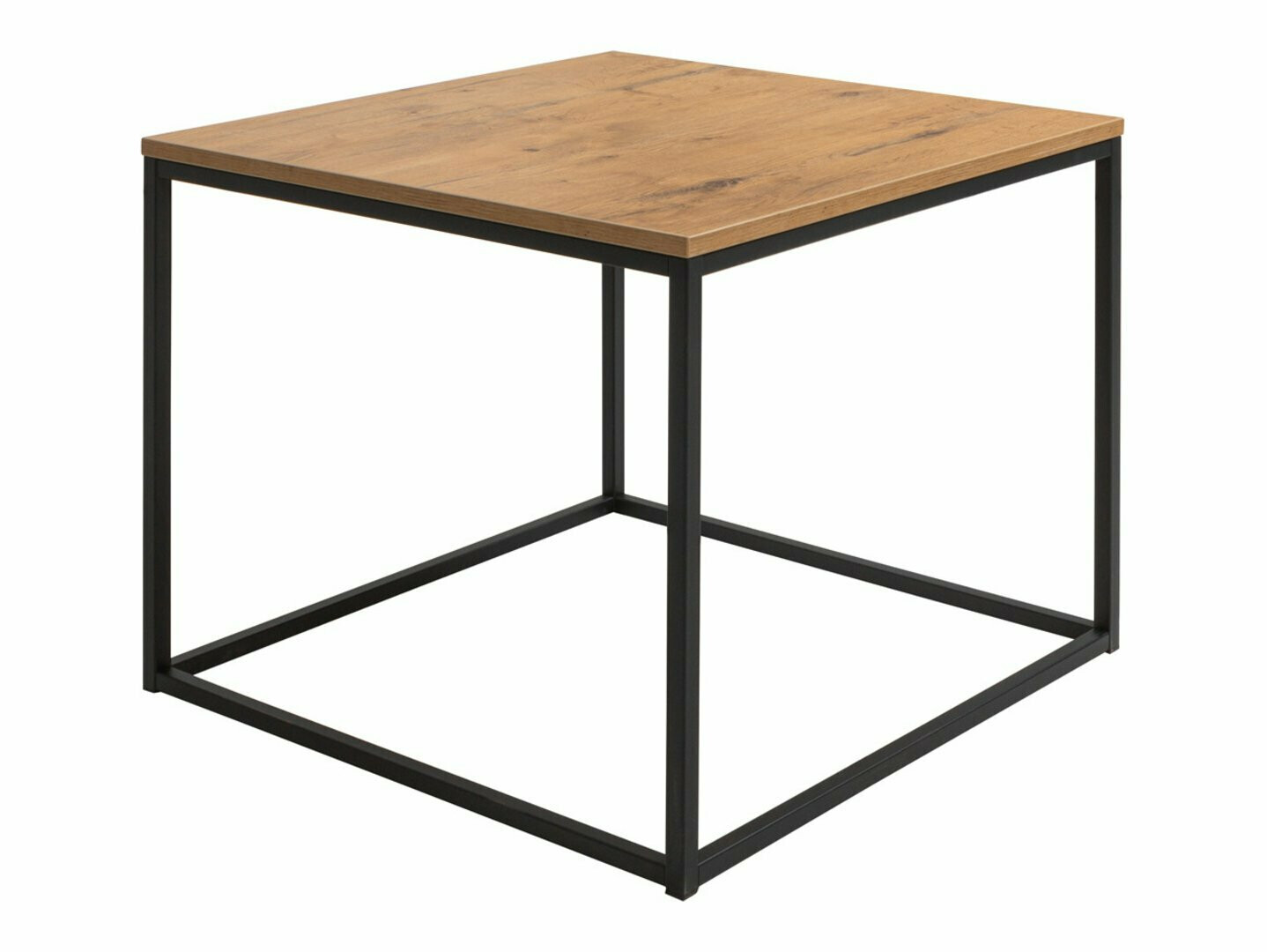 Klubska mizica Boston 254 (Hrast lancelot + Črna)