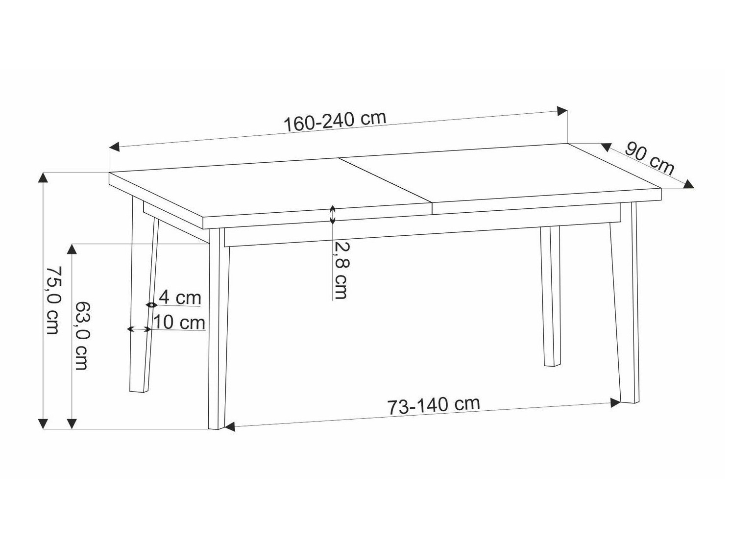 Miza Houston 1751 (Hrast)