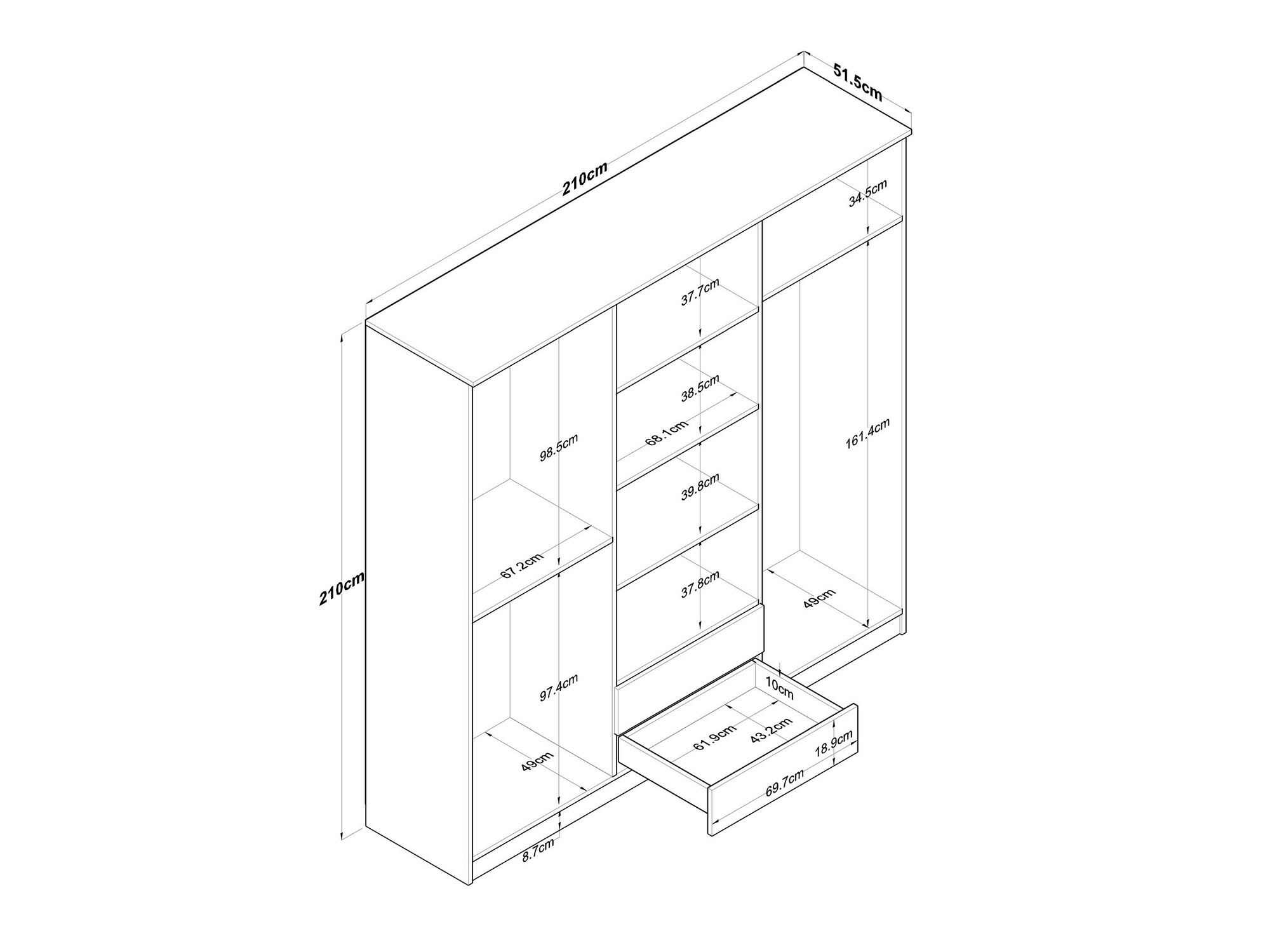 Garderobna omara Camlare 102