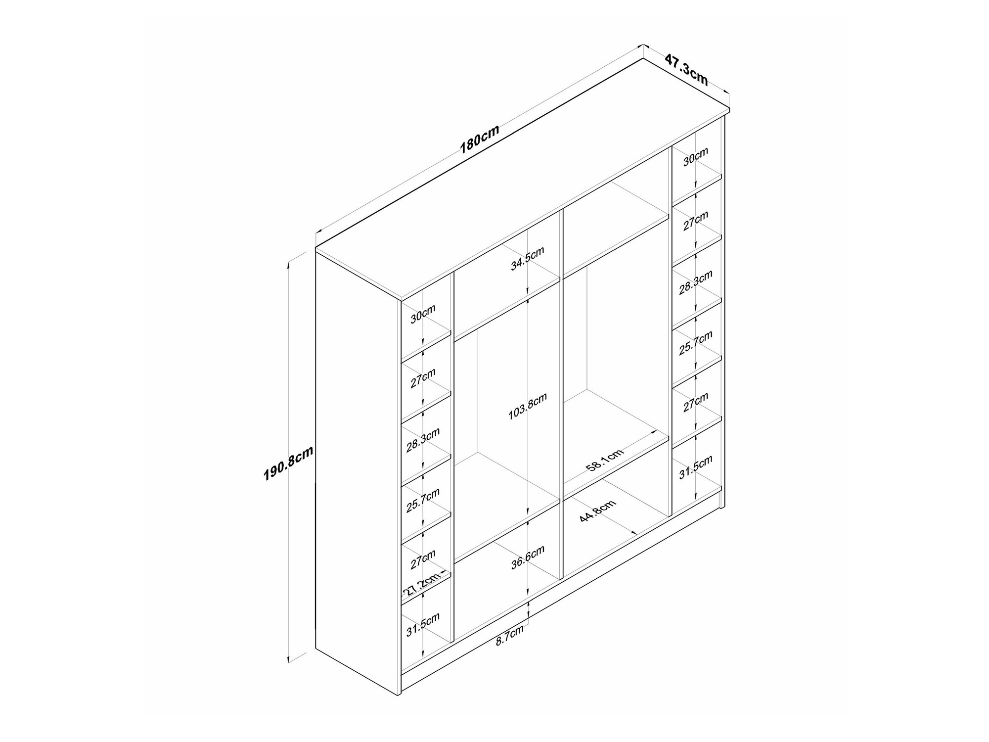 Garderobna omara Camlare 104