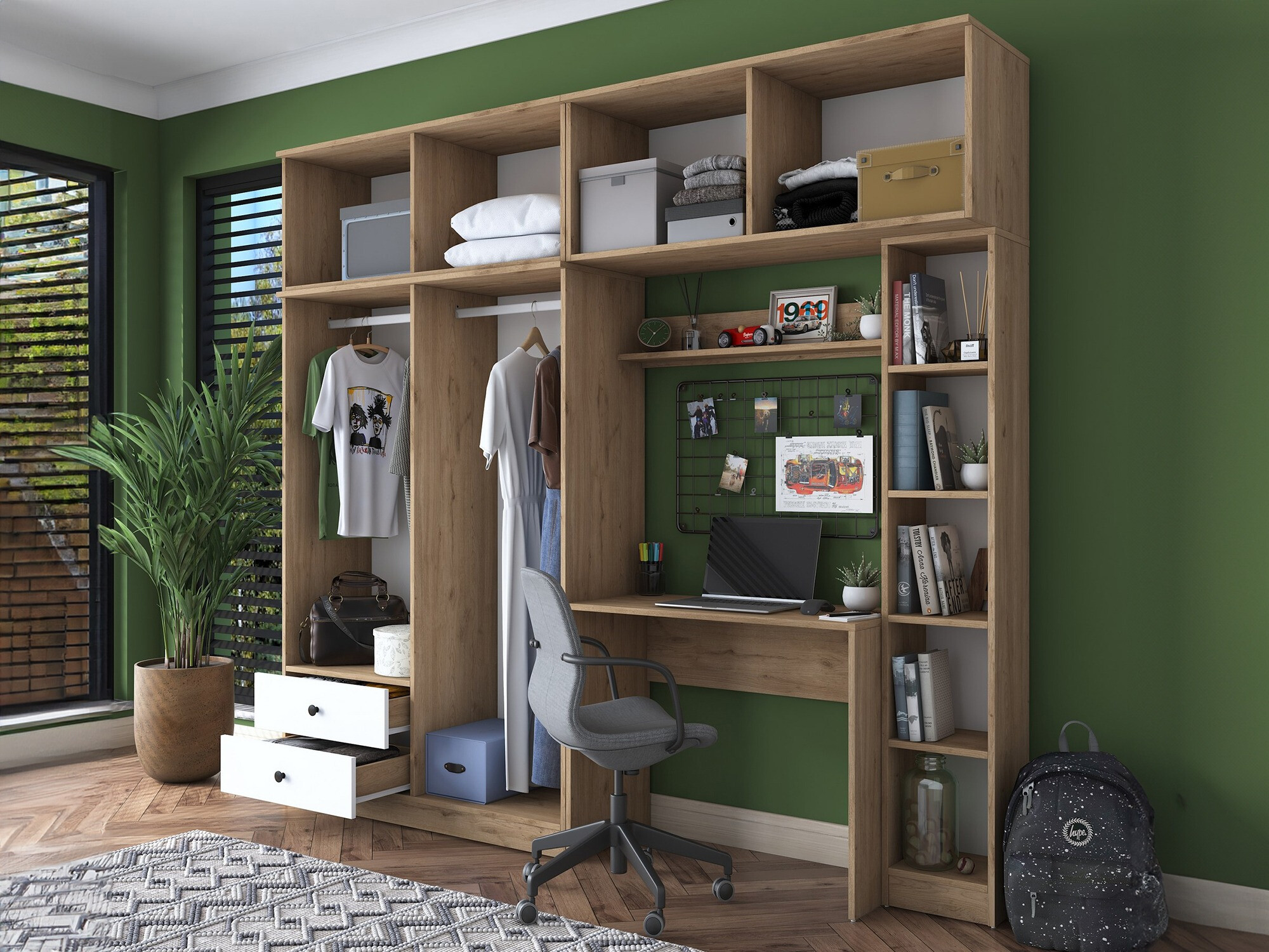 Komplet pohištva za otroško sobo Camlare 108